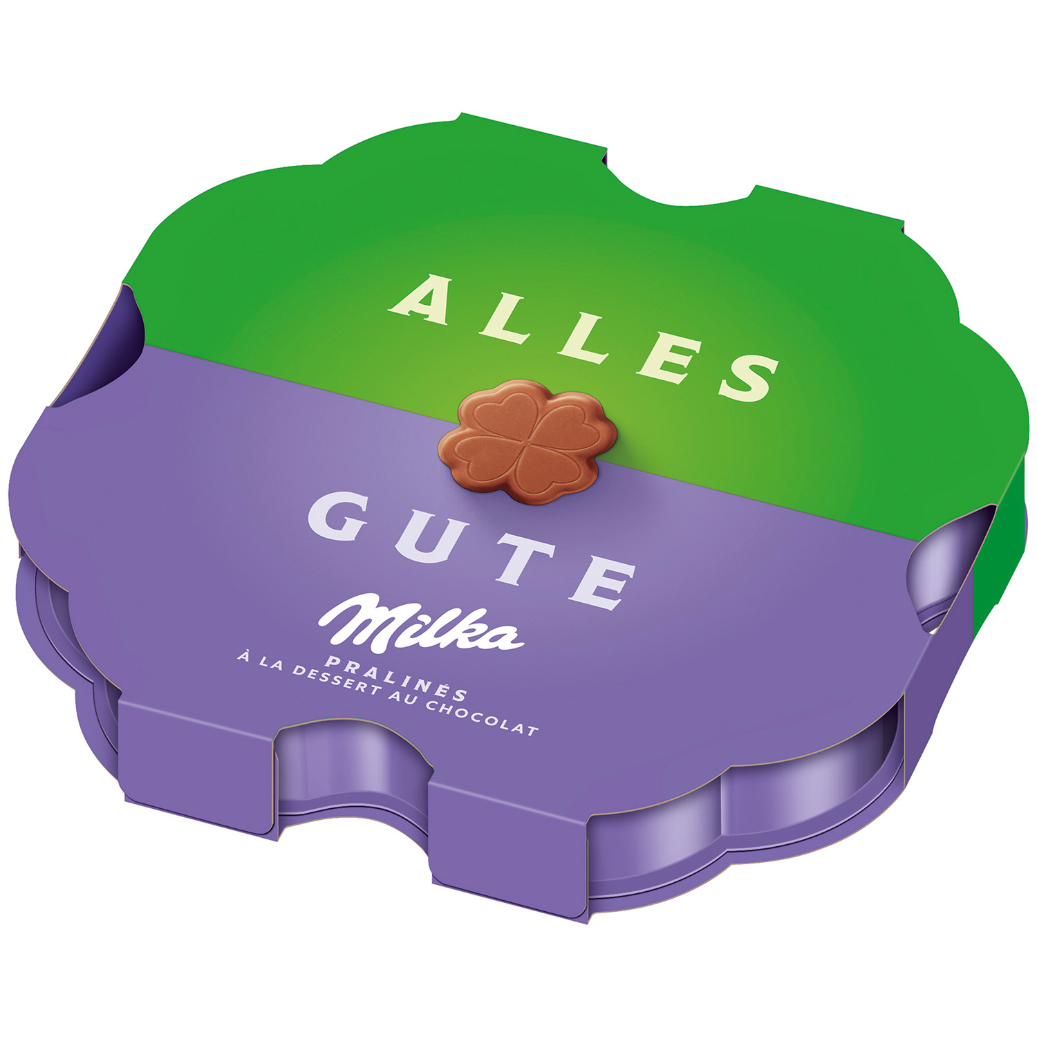 Milka 'Alles Gute' Pralinés à la Dessert au Chocolat 44g
