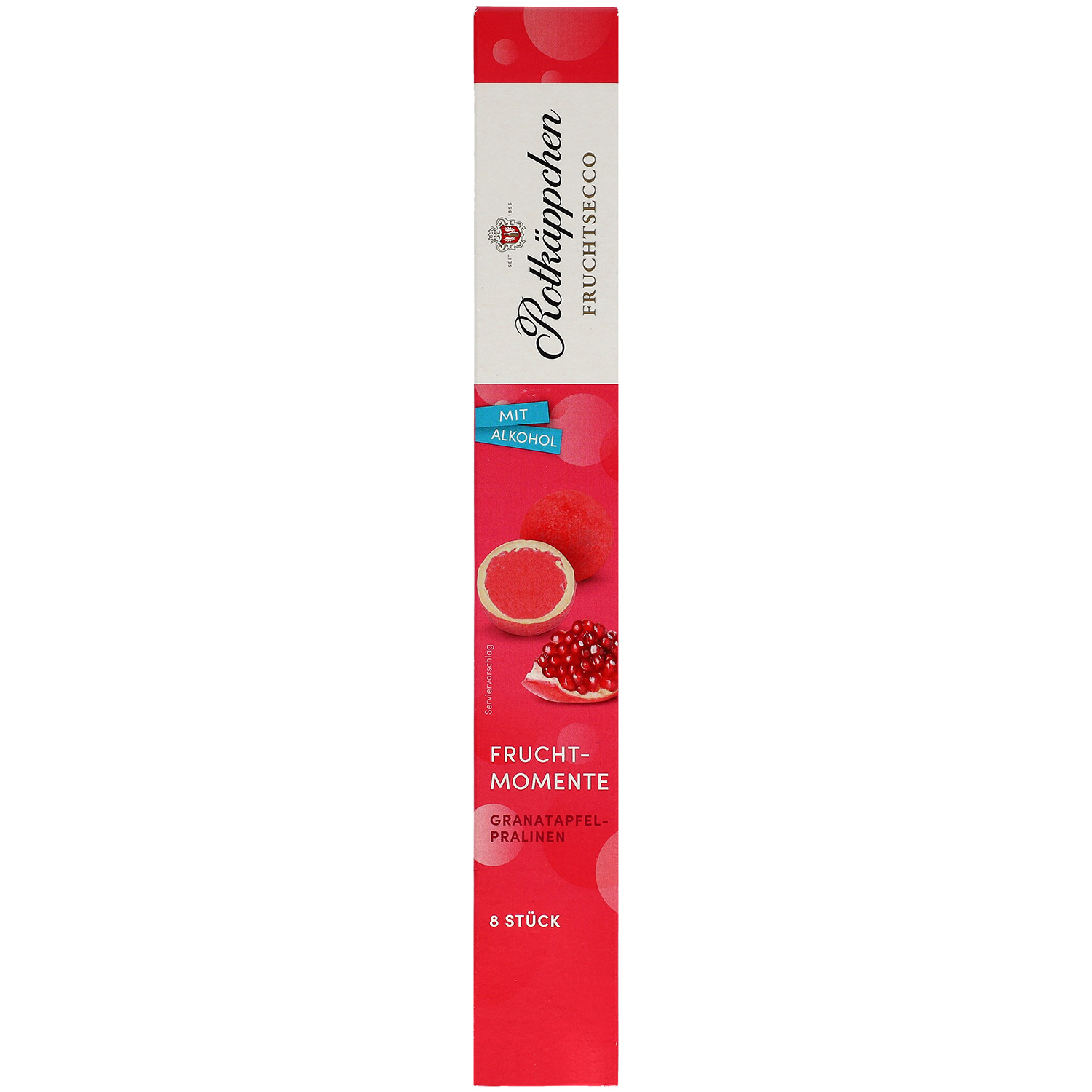Rotkäppchen Fruchtsecco Granatapfel-Pralinen mit Alkohol 8er