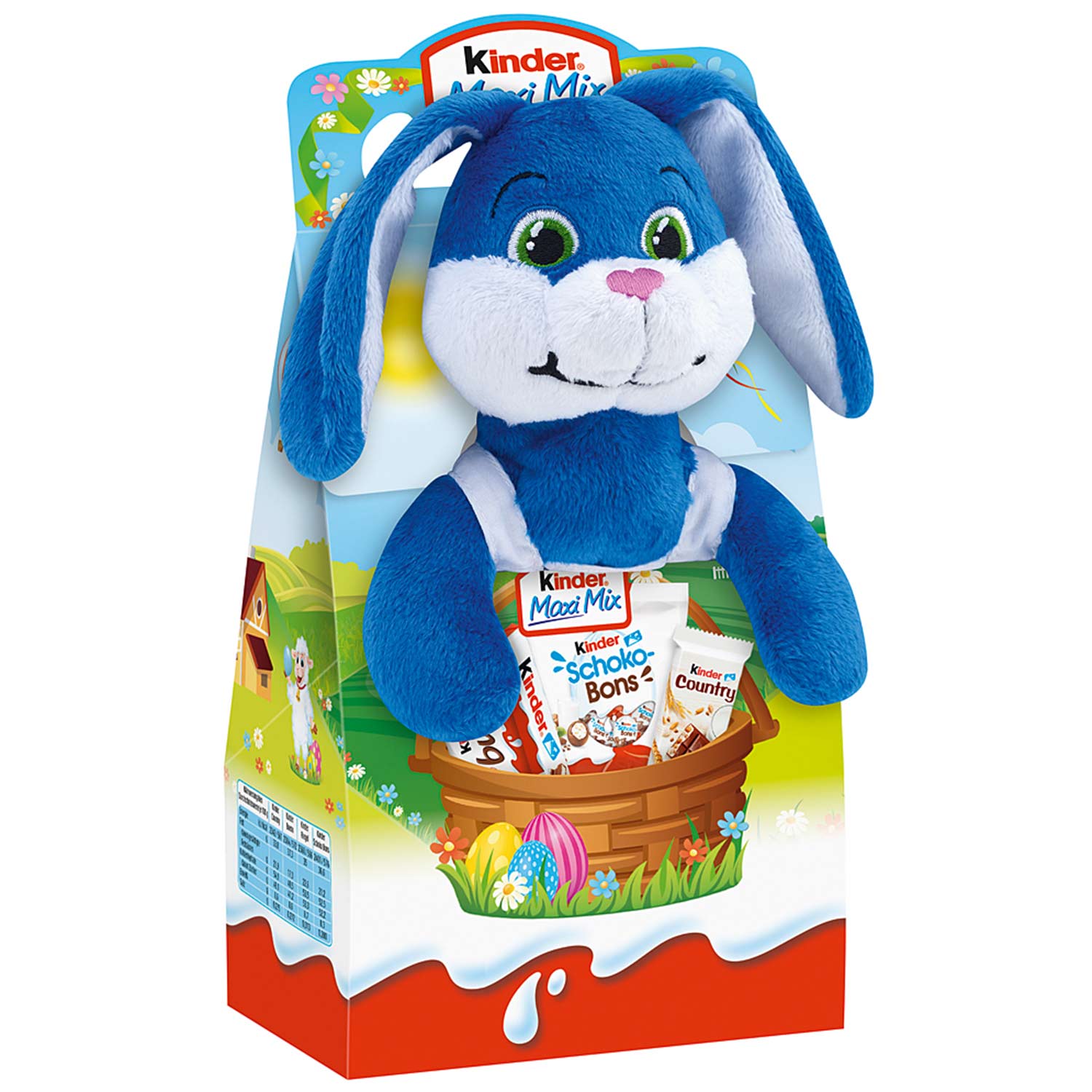 kinder Maxi Mix Plüschtier 'Harry Hase' 133g
