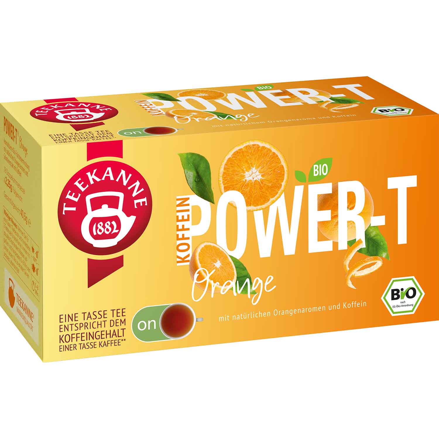 Teekanne Power-T Orange Bio 18er