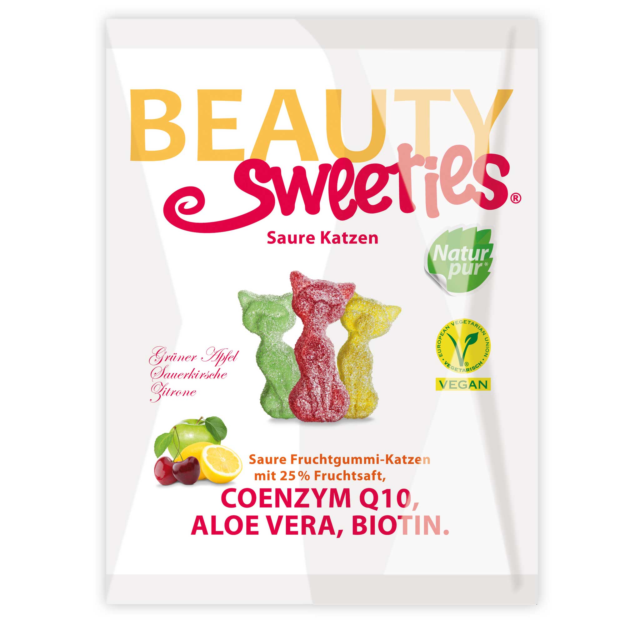 BeautySweeties Saure Katzen 125g
