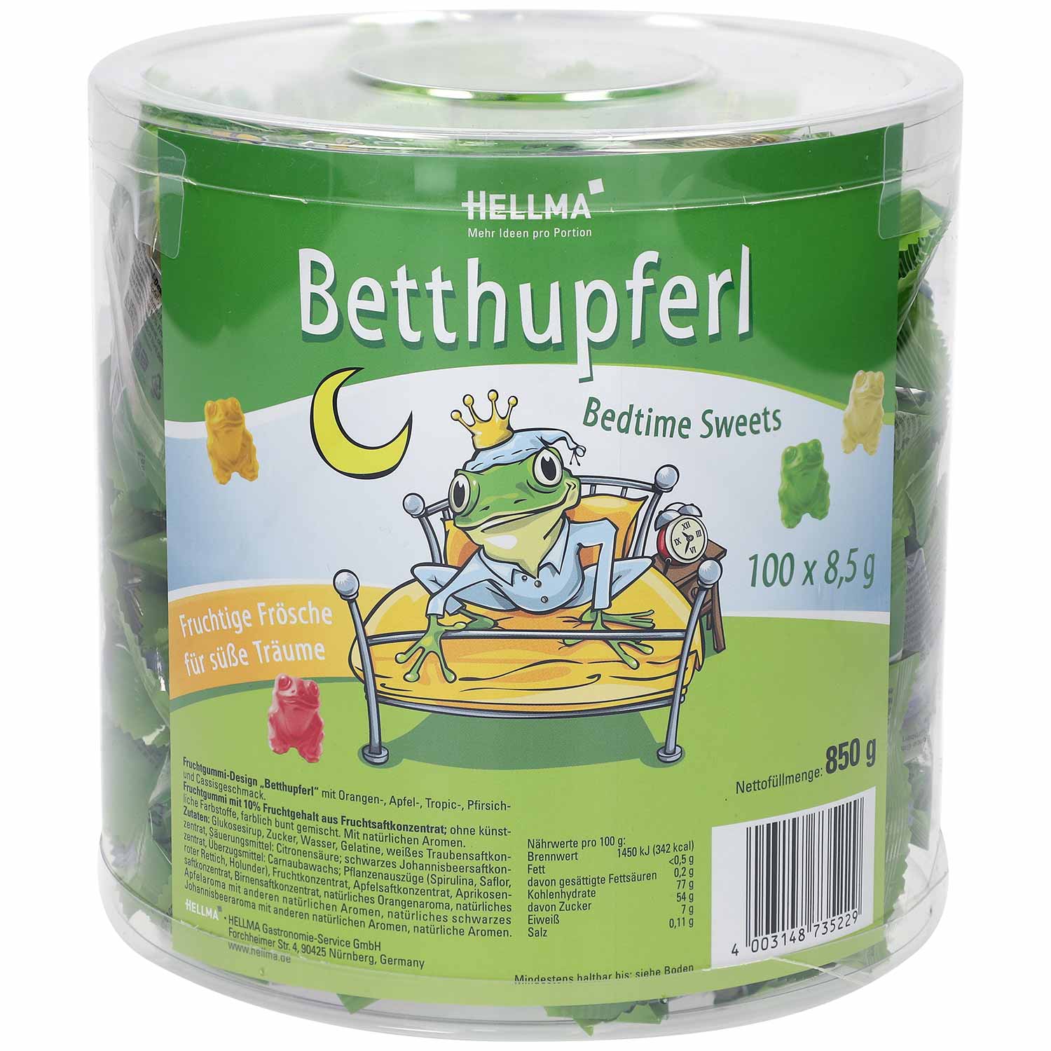 Hellma Betthupferl 100x8,5g