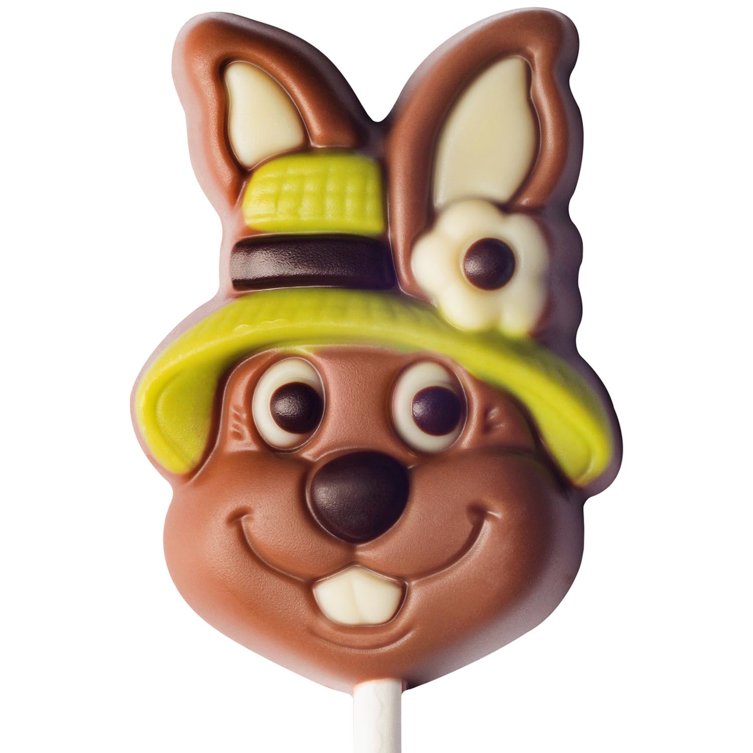 Weibler Lolli Hase mit Hut 15g