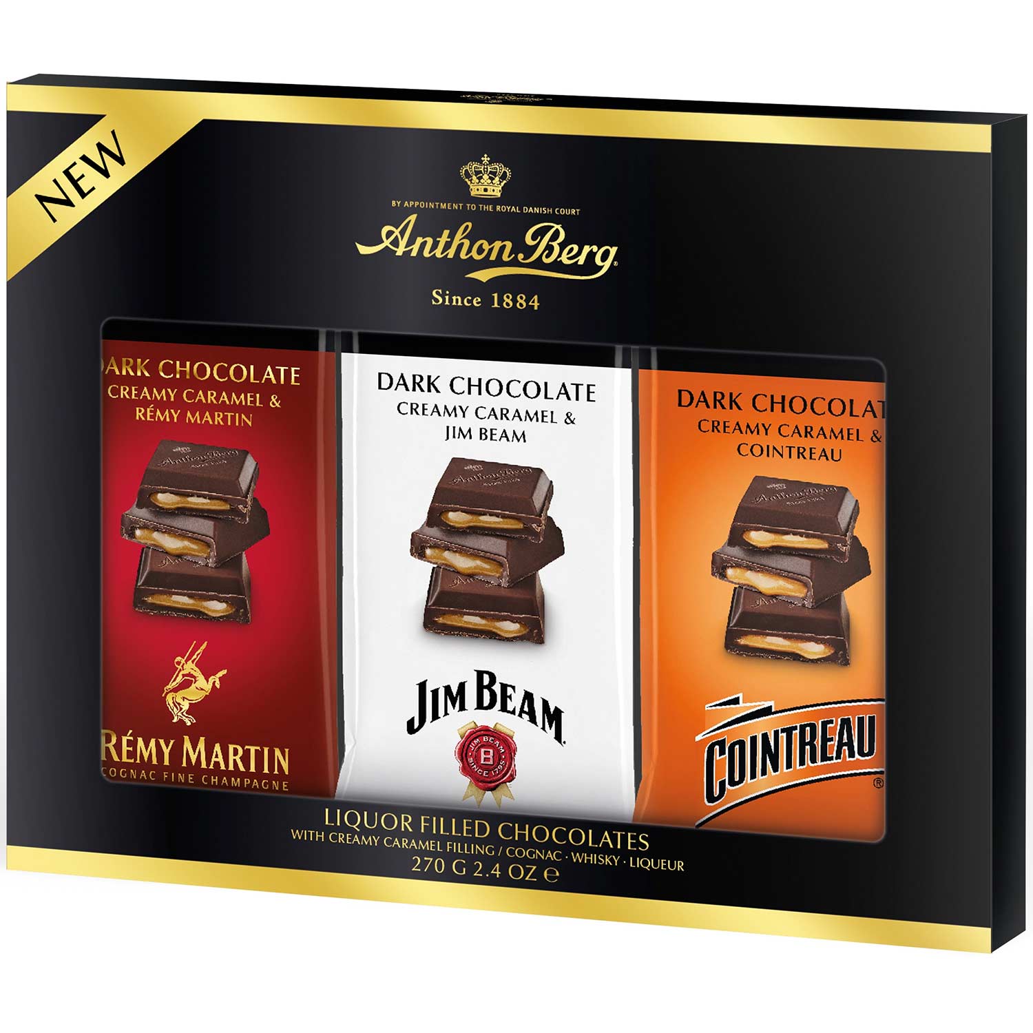Anthon Berg Dark Chocolate Collection 270g