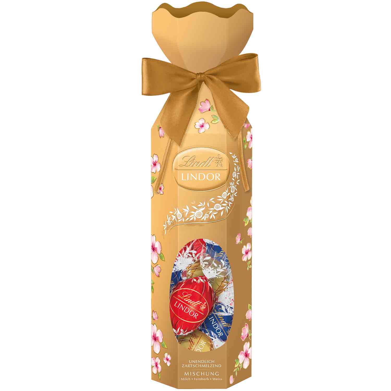 Lindt Lindor Oster-Blüten Mischung Röhrchen 160g