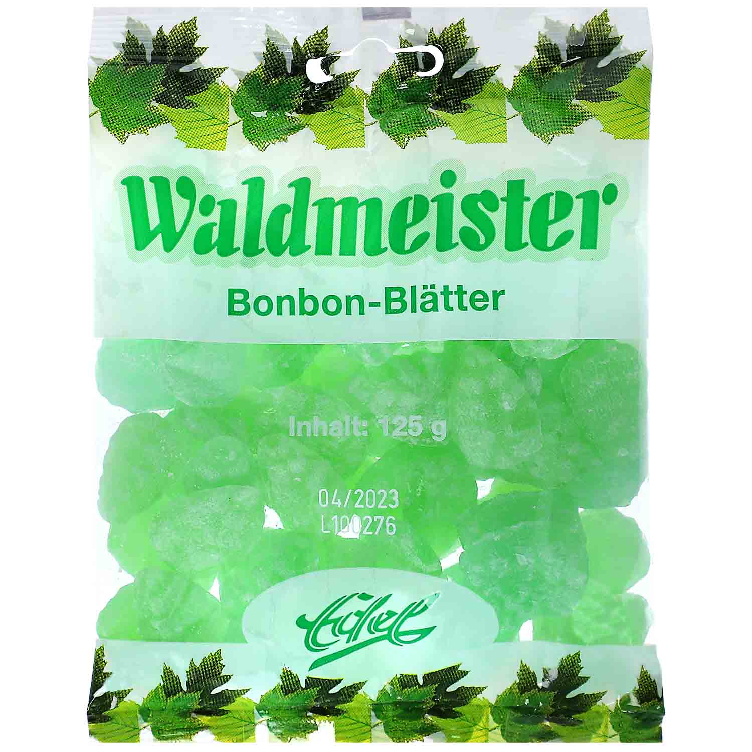 Edel Waldmeister Bonbon-Blätter 125g