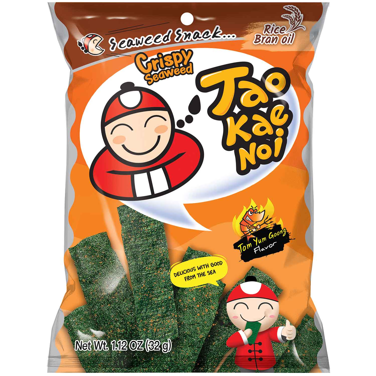 Tao Kae Noi Crispy Seaweed Tom Yum Goong 32g