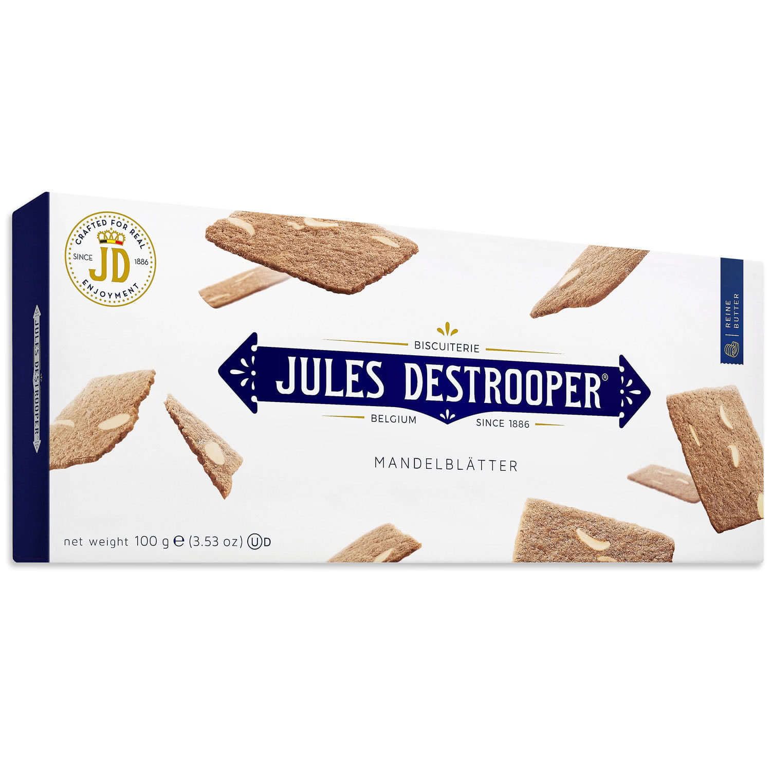 Jules Destrooper Mandelblätter 100g