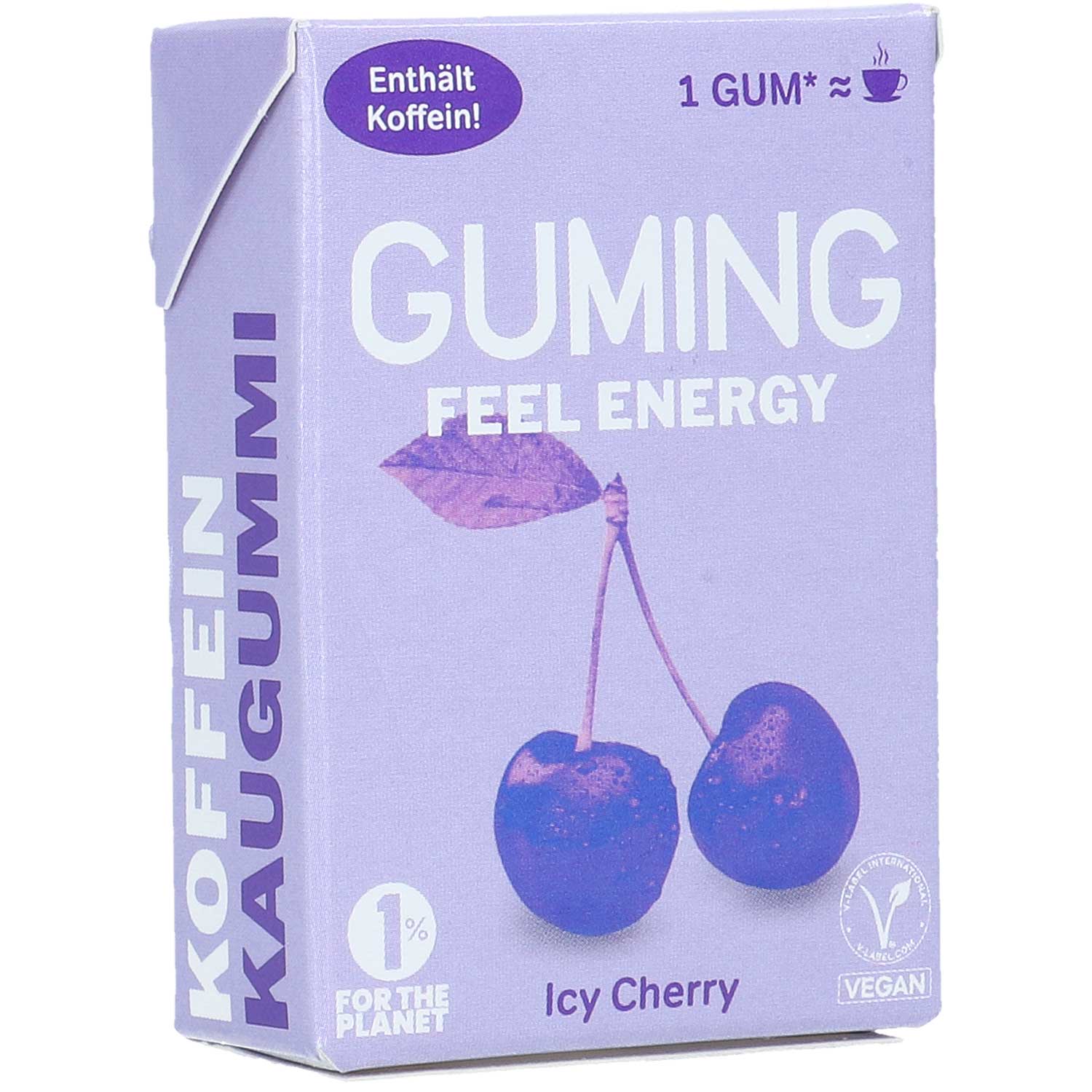 GUMING Feel Energy Kaugummi Icy Cherry 10er