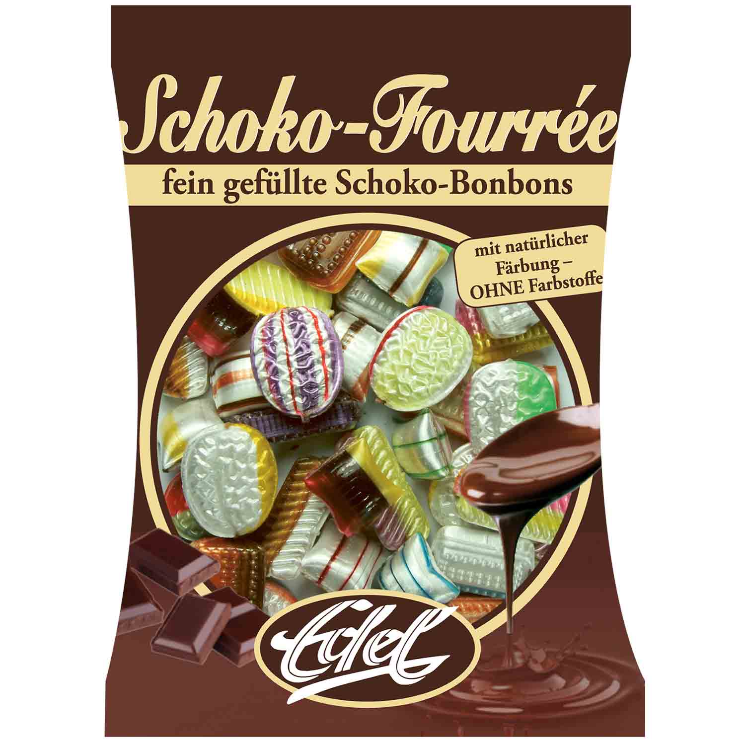 Edel Schoko-Fourrée Bonbons 120g