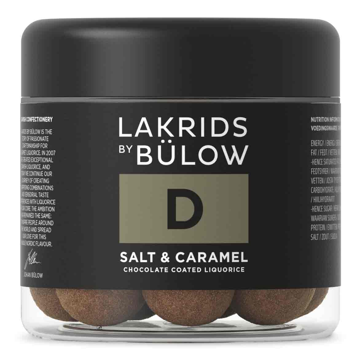 Lakrids by Bülow D Salt & Caramel 125g