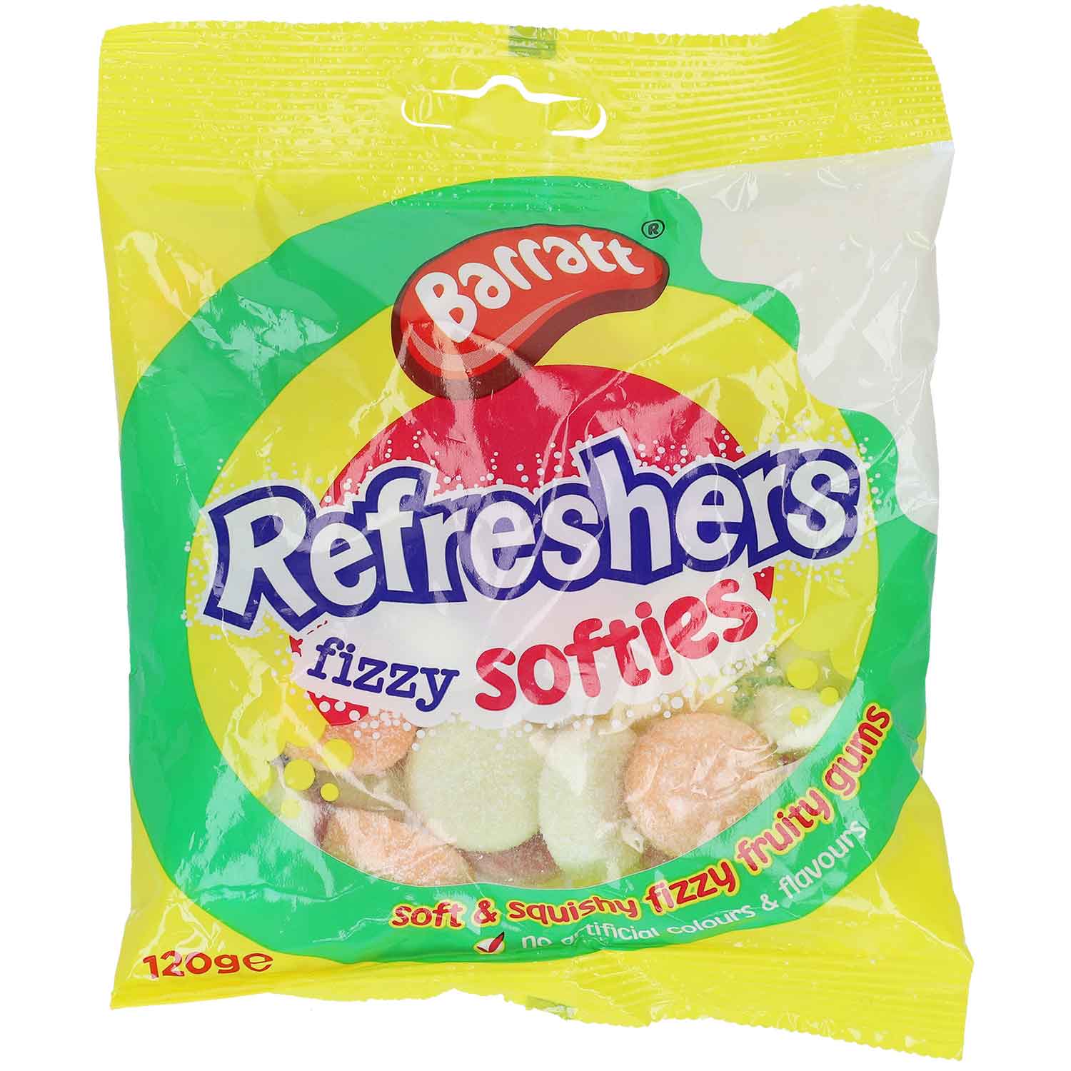 Barratt Refreshers Fizzy Softies 120g (MHD 29.02.2024)