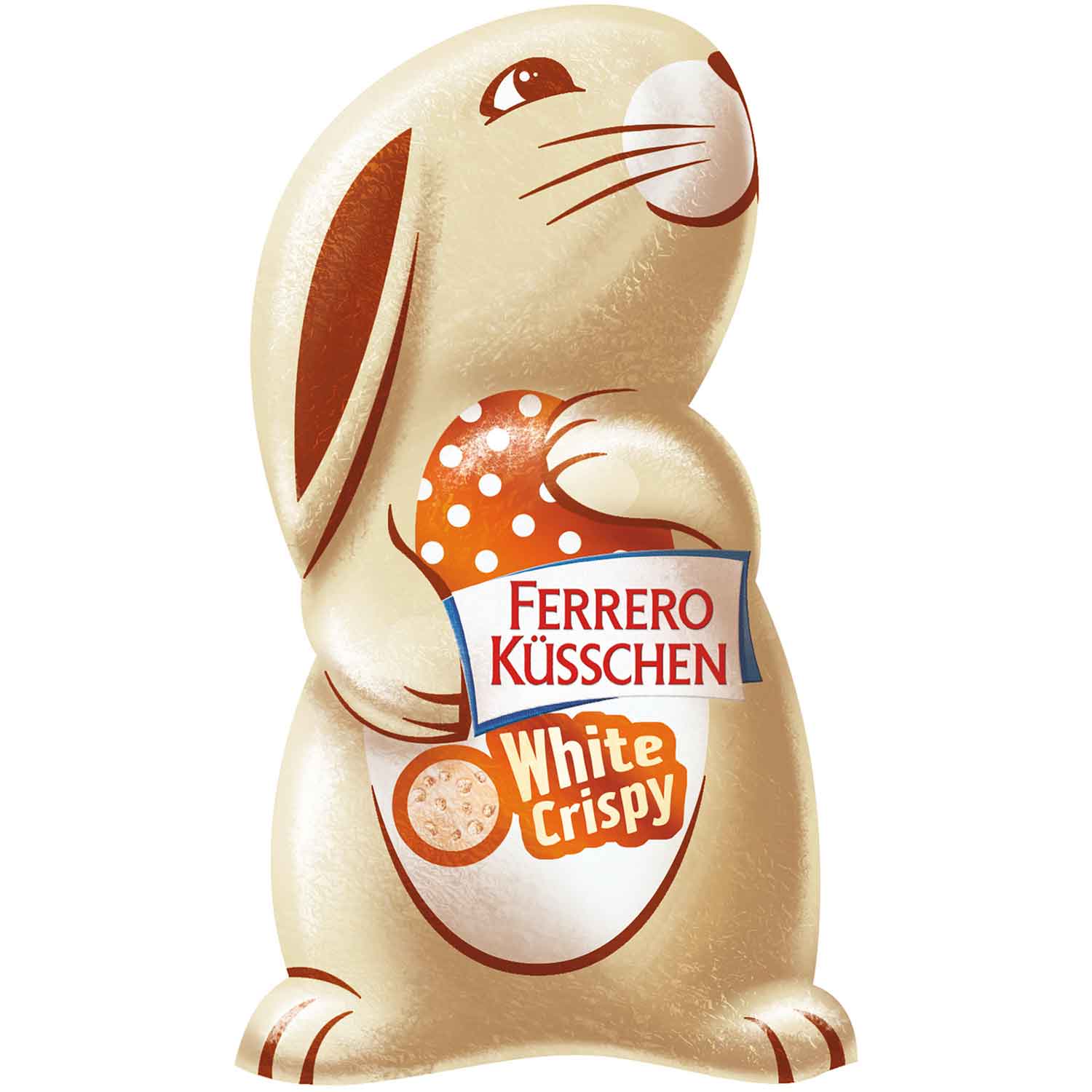 Ferrero Küsschen Osterhase White Crispy 72g