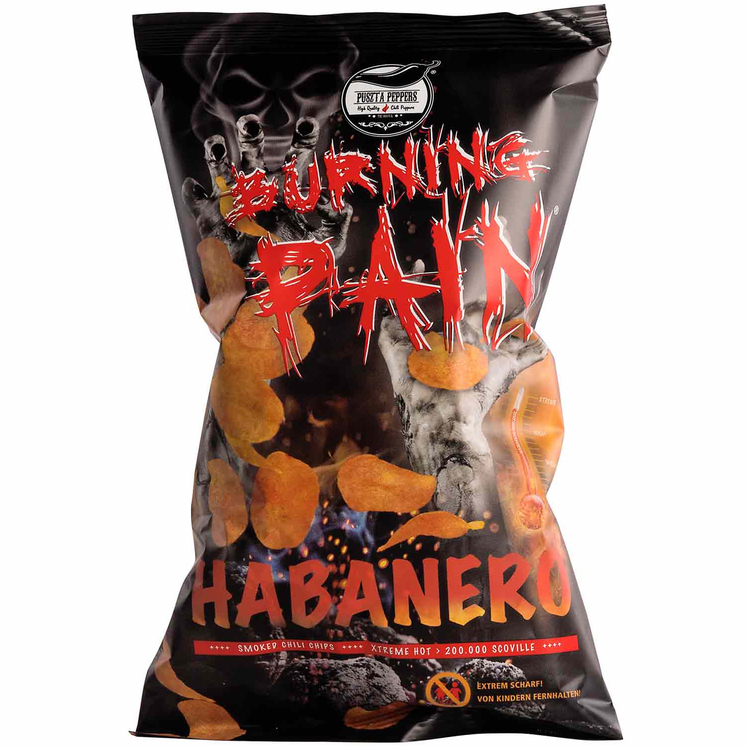Puszta Peppers Burning Pain Habanero 80g