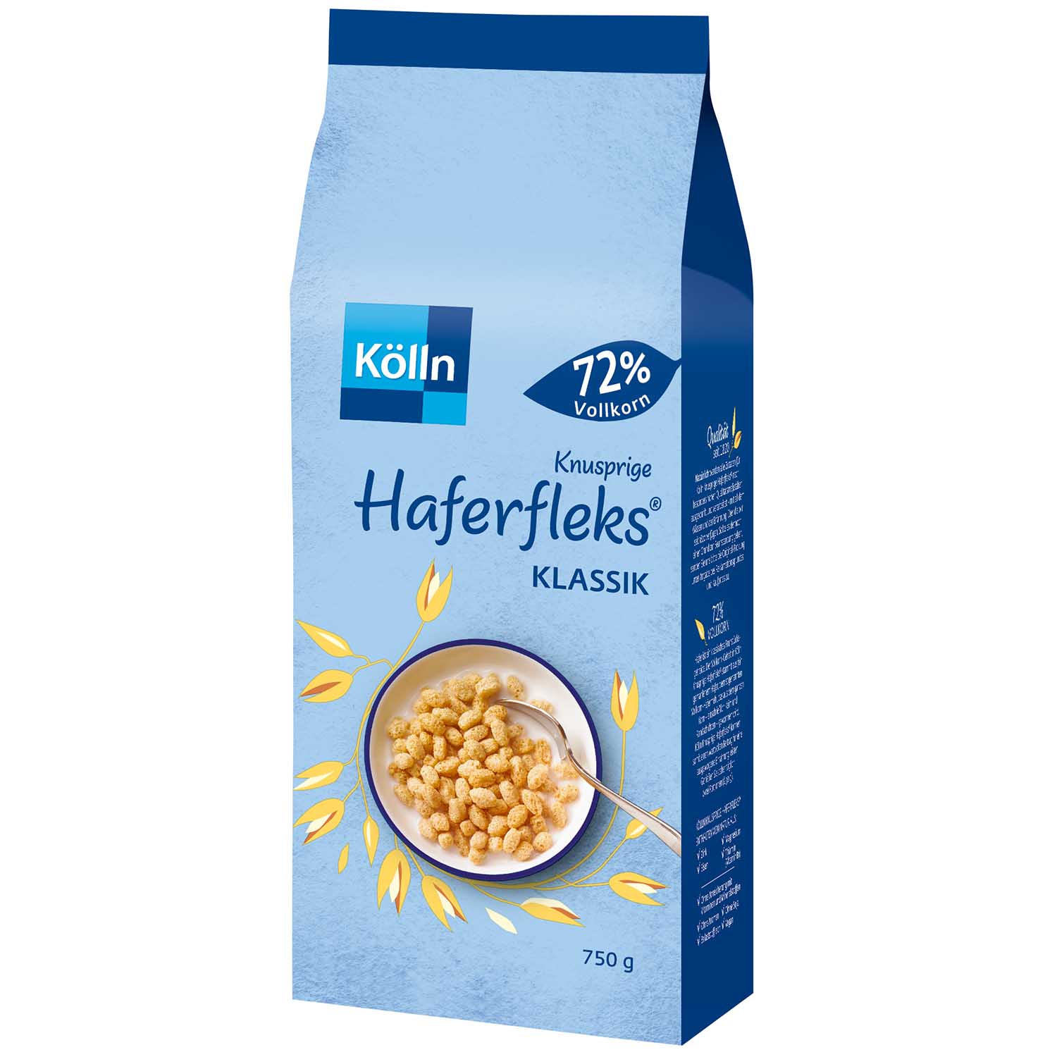 Kölln Knusprige Haferfleks Klassik 750g