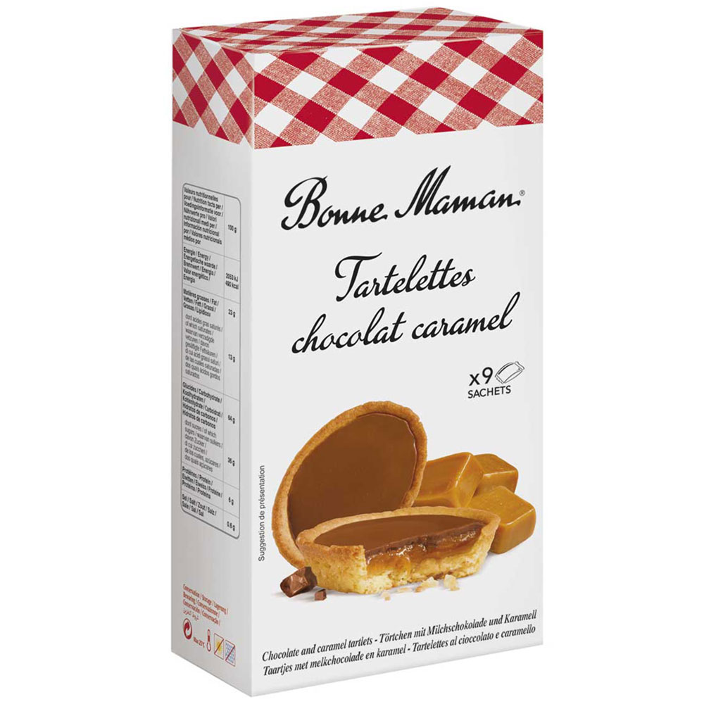 Bonne Maman Tartelettes chocolat caramel 135g