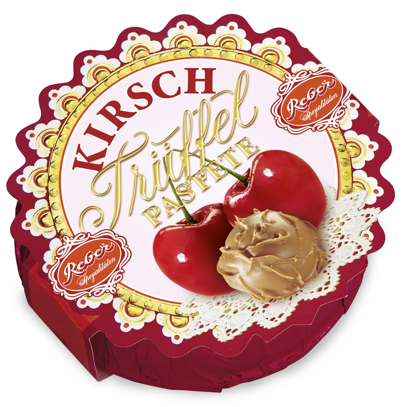 Reber Kirsch-Trüffel-Pastete 49g