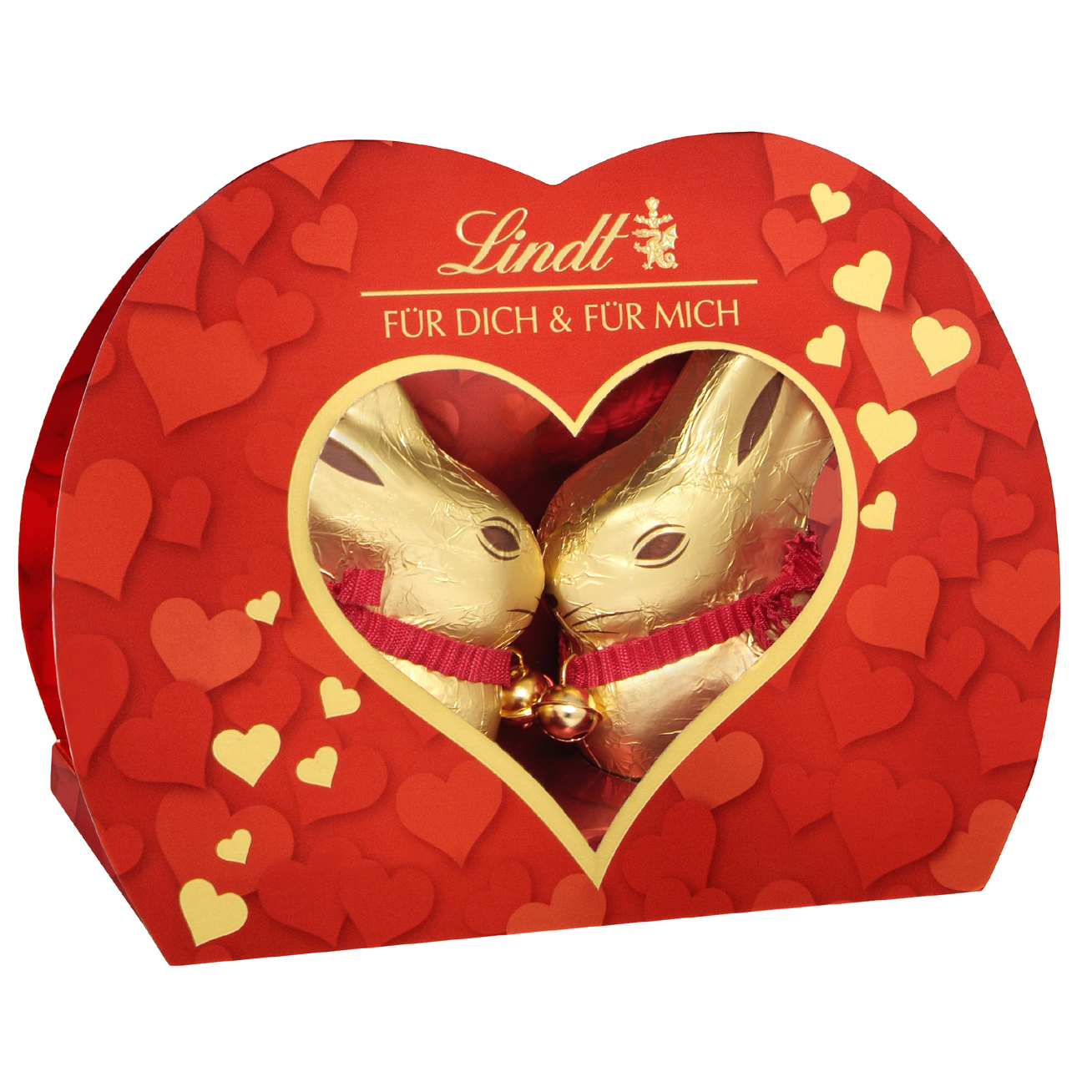 Lindt Goldhasen 'Für Dich & Für Mich' in Geschenkbox 100g