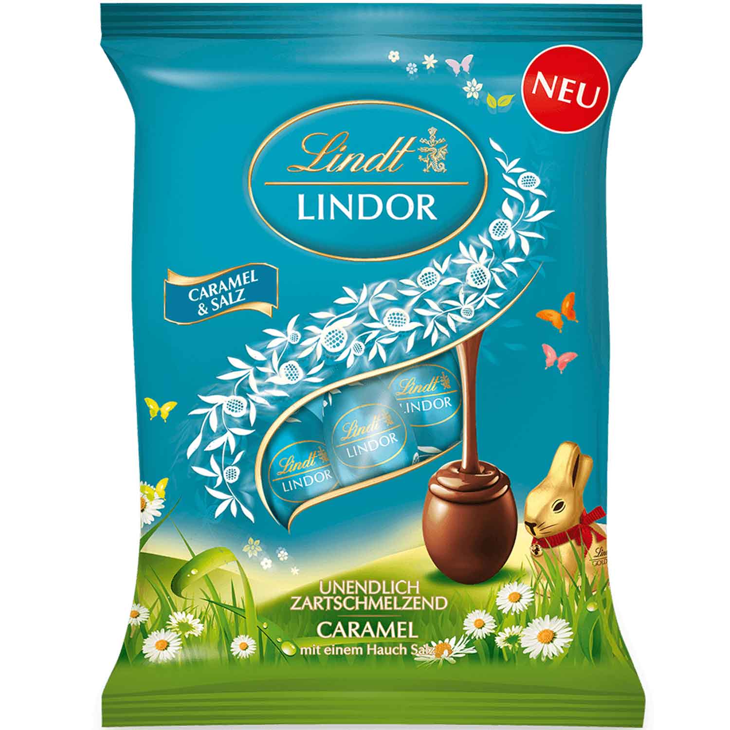 Lindt Lindor Caramel & Salz Eier 90g
