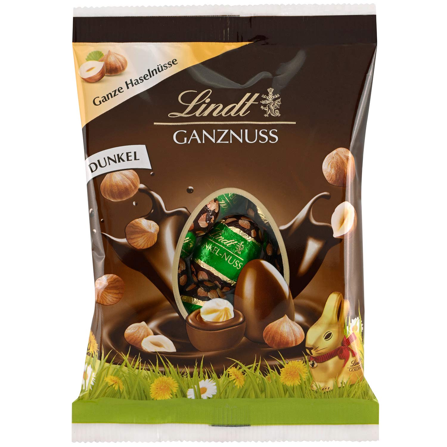 Lindt Ganznuss Mini-Eier Dunkel 86g
