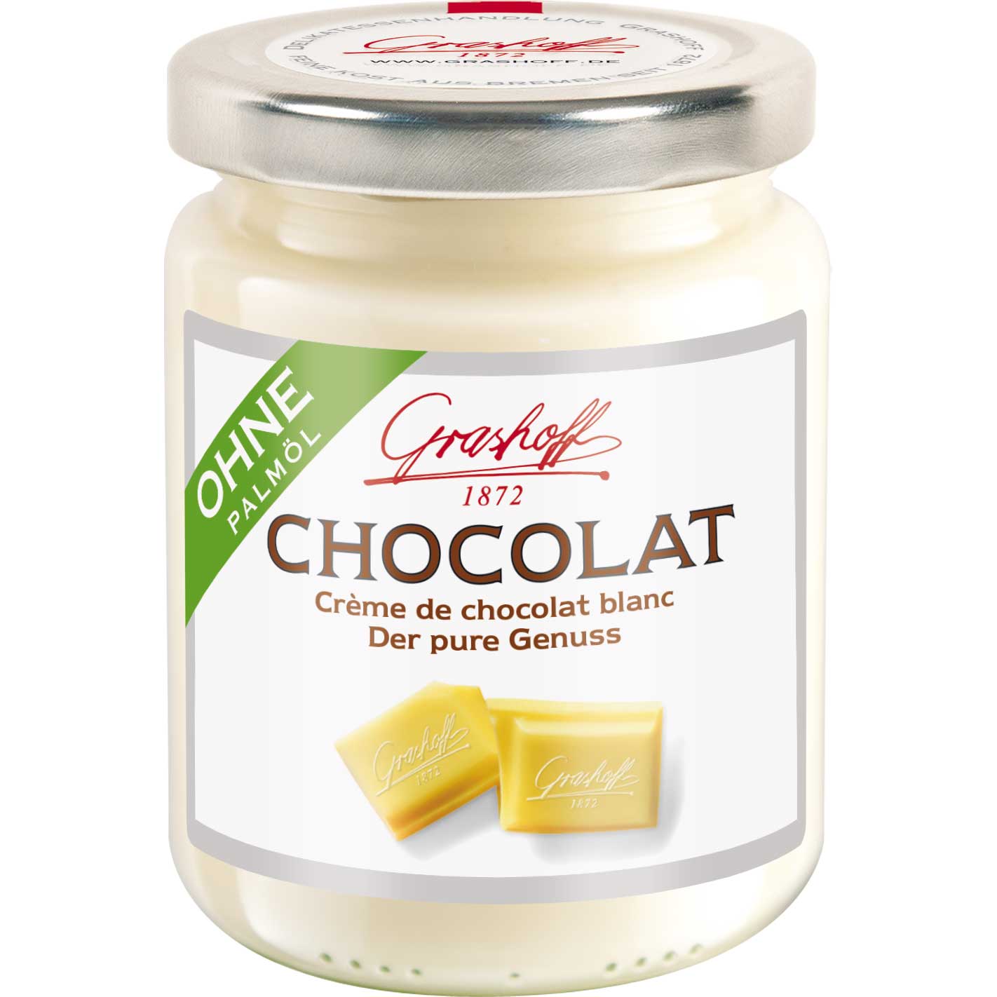 Grashoff Chocolat Crème de chocolat blanc 250g