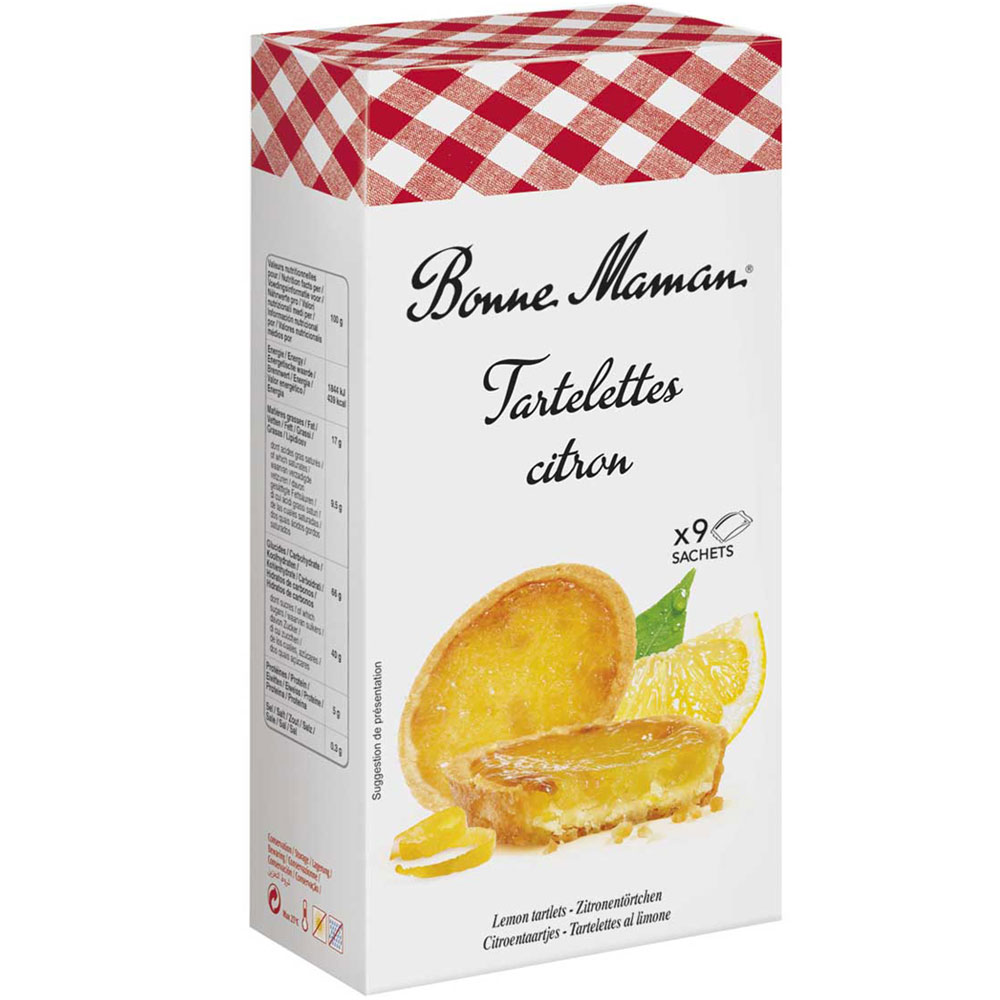 Bonne Maman Tartelettes citron 125g