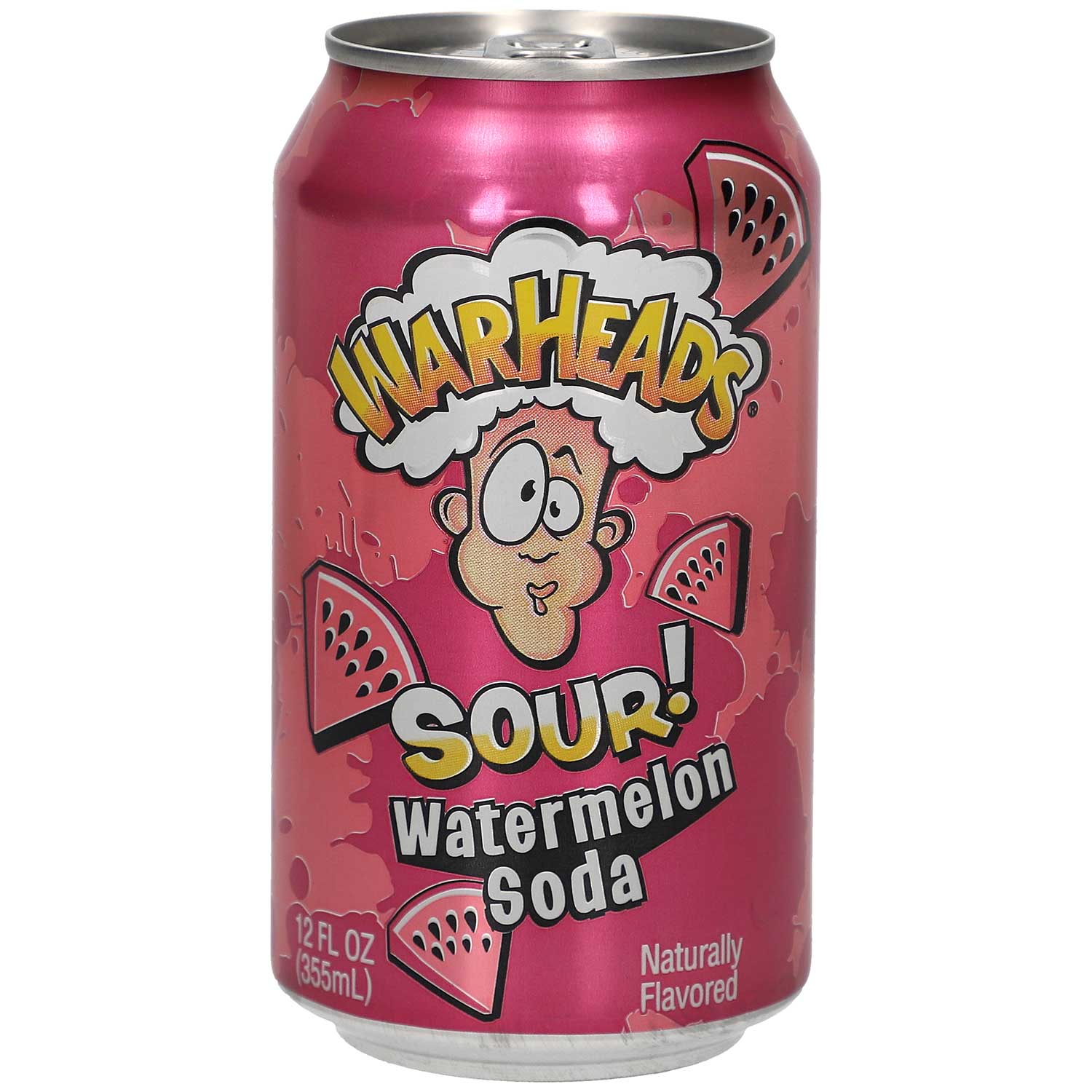 Warheads Sour! Watermelon Soda 355ml