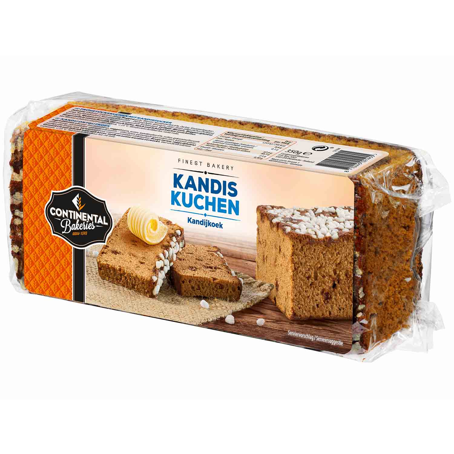 Continental Bakeries Kandiskuchen 350g