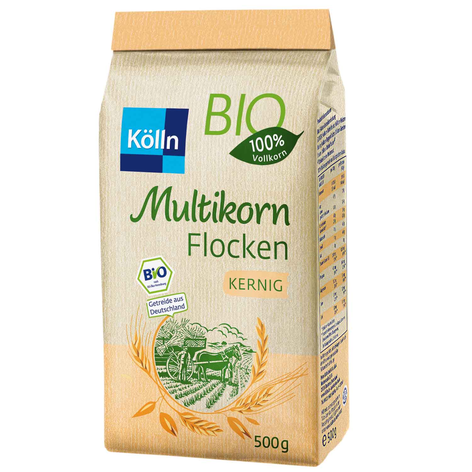 Kölln Bio Multikorn Flocken kernig 500g