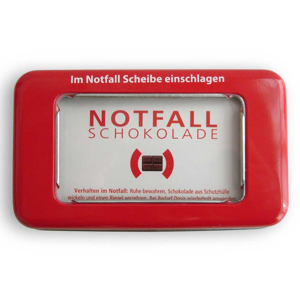 Notfallschokolade in der Dose 30g