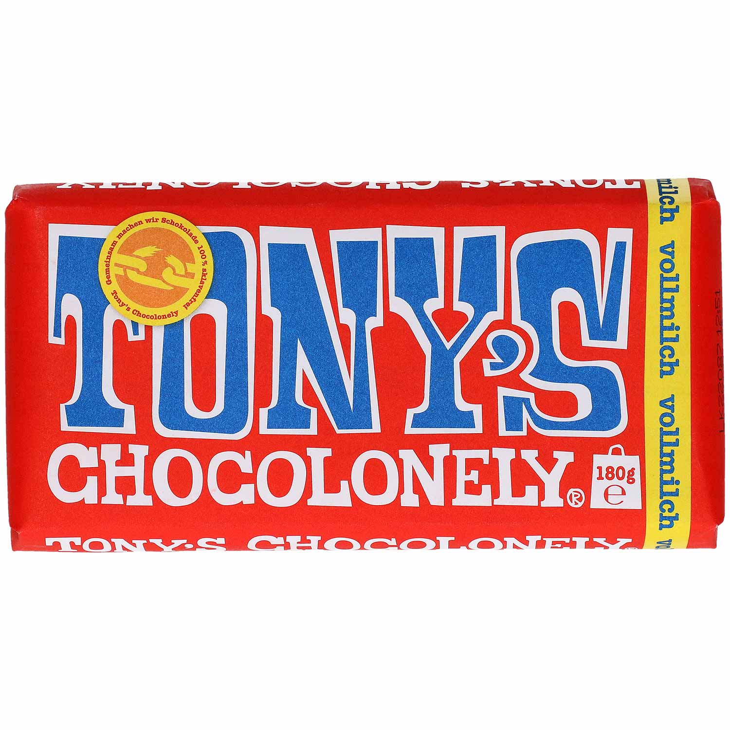 Tony's Chocolonely Vollmilchschokolade 180g