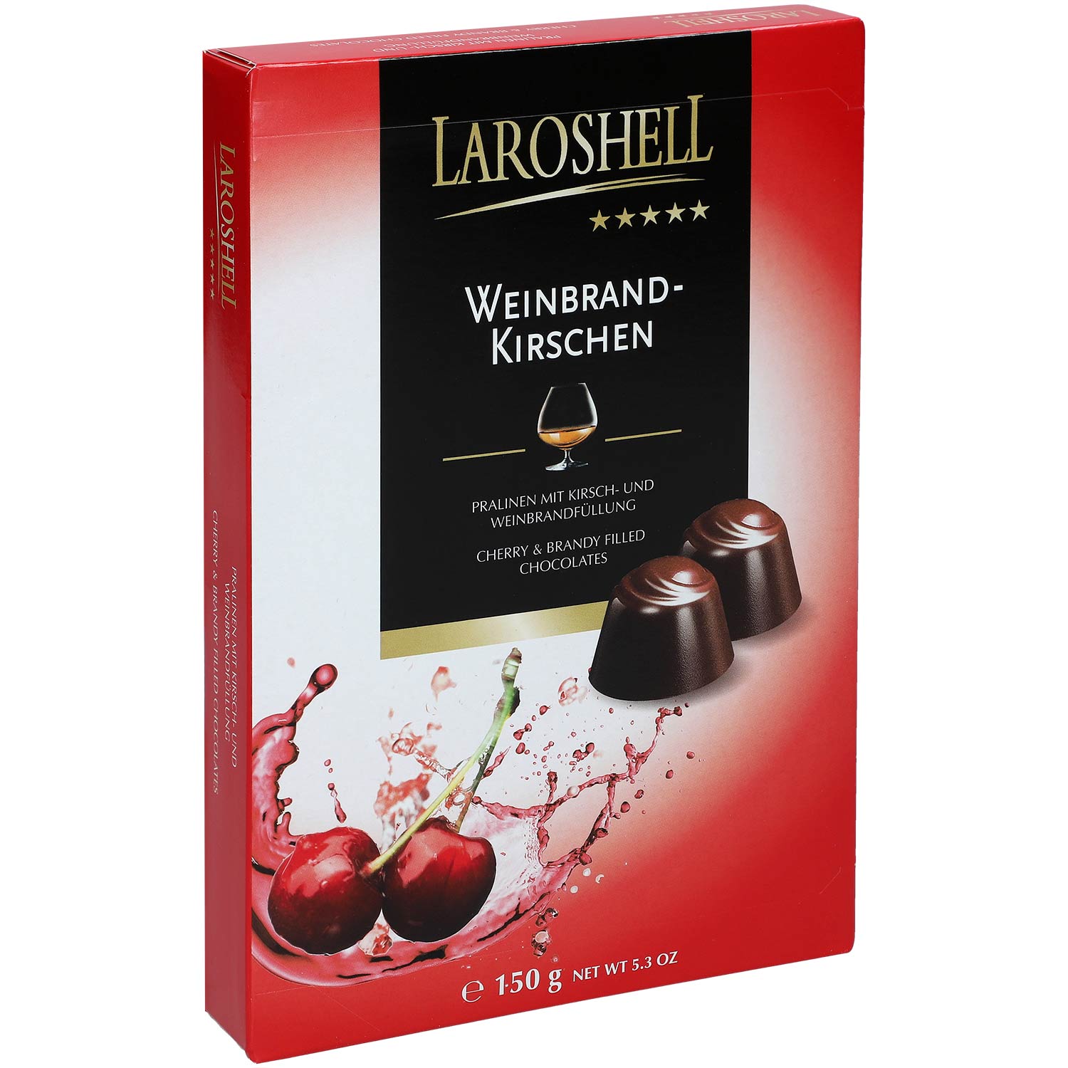 Laroshell Weinbrand-Kirschen 150g