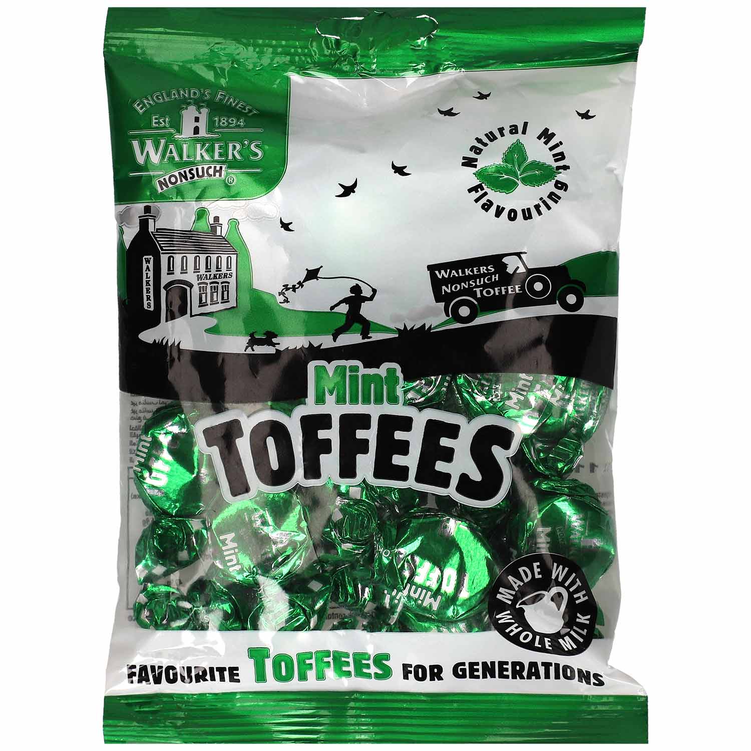 Walker's Nonsuch Mint Toffees 150g