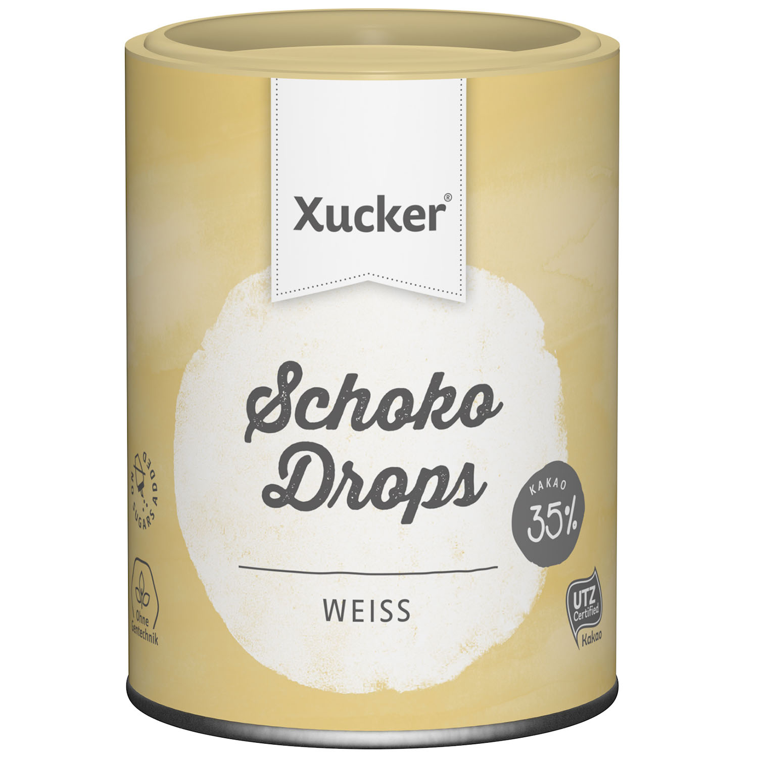 Xucker Schoko Drops Weiss 200g