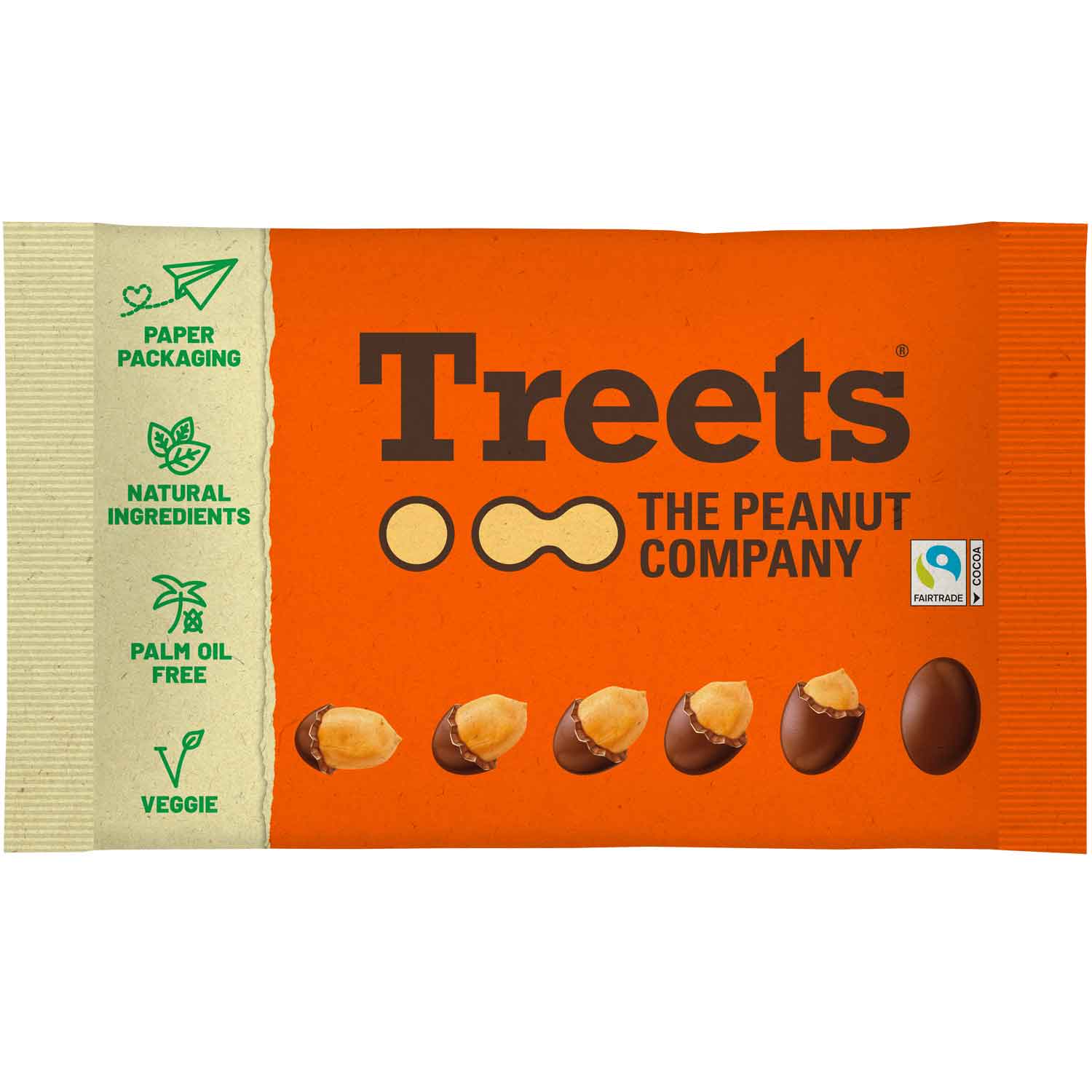 Treets - The Peanut Company Peanuts 185g