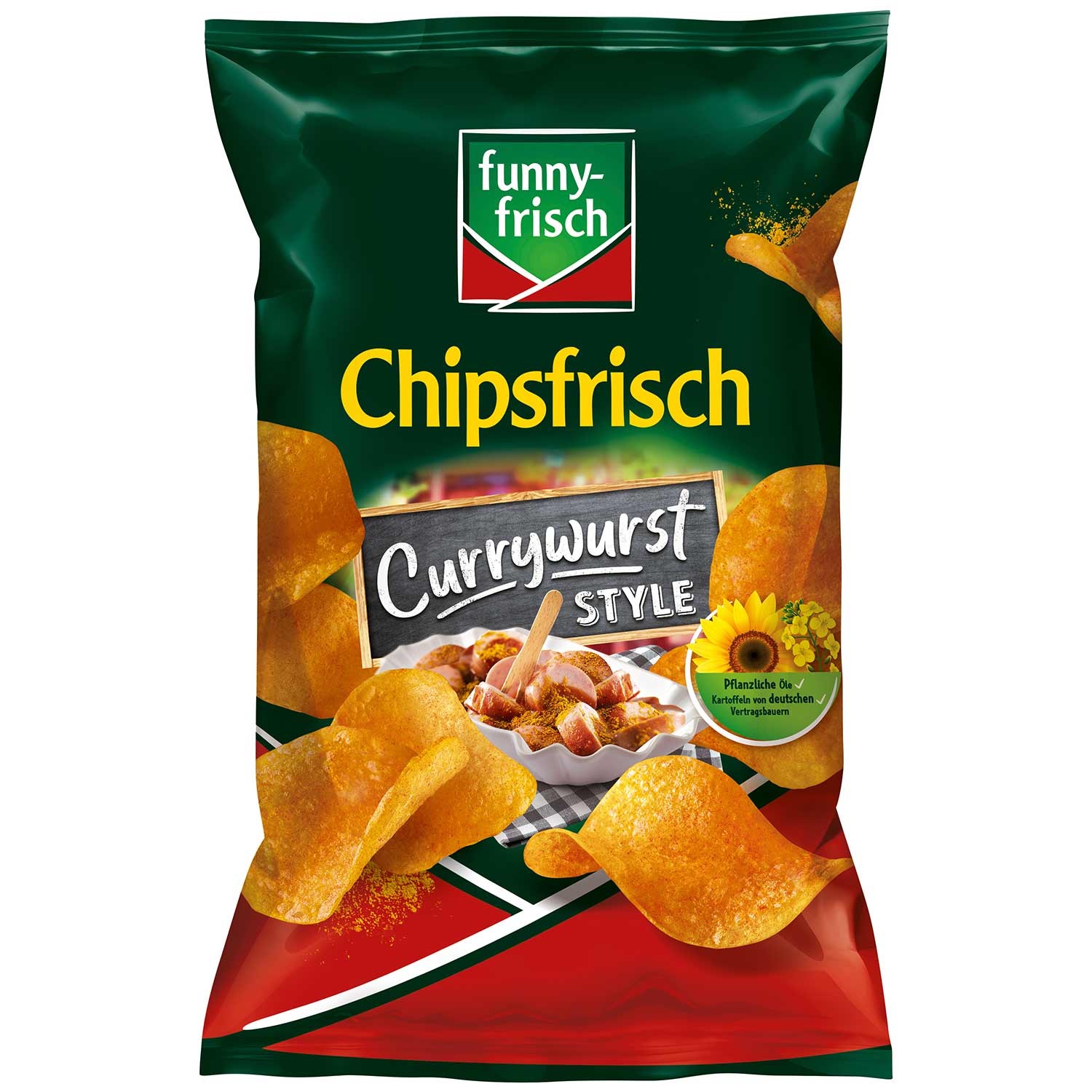 funny-frisch Chipsfrisch Currywurst Style 150g
