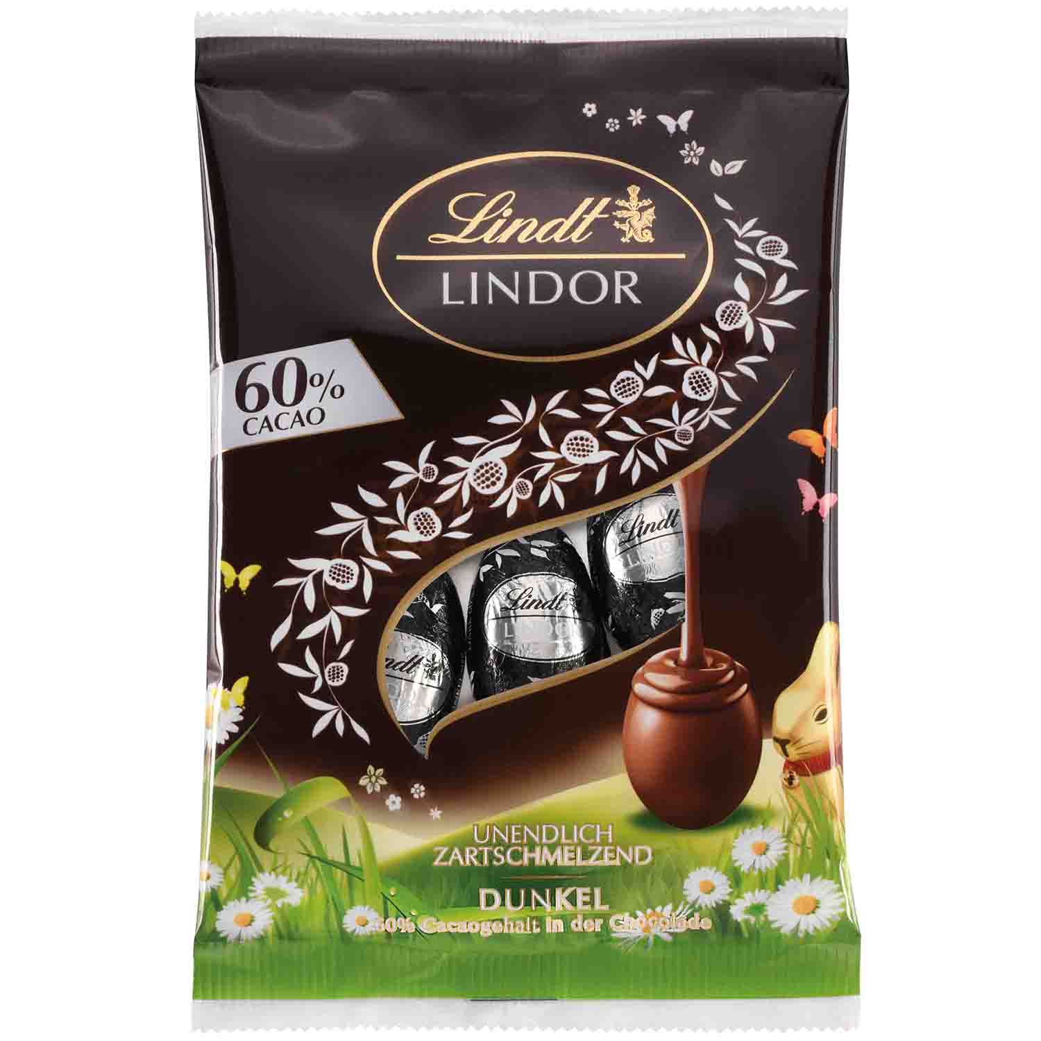 Lindt Lindor 60% Cacao Feinherb-Eier 90g