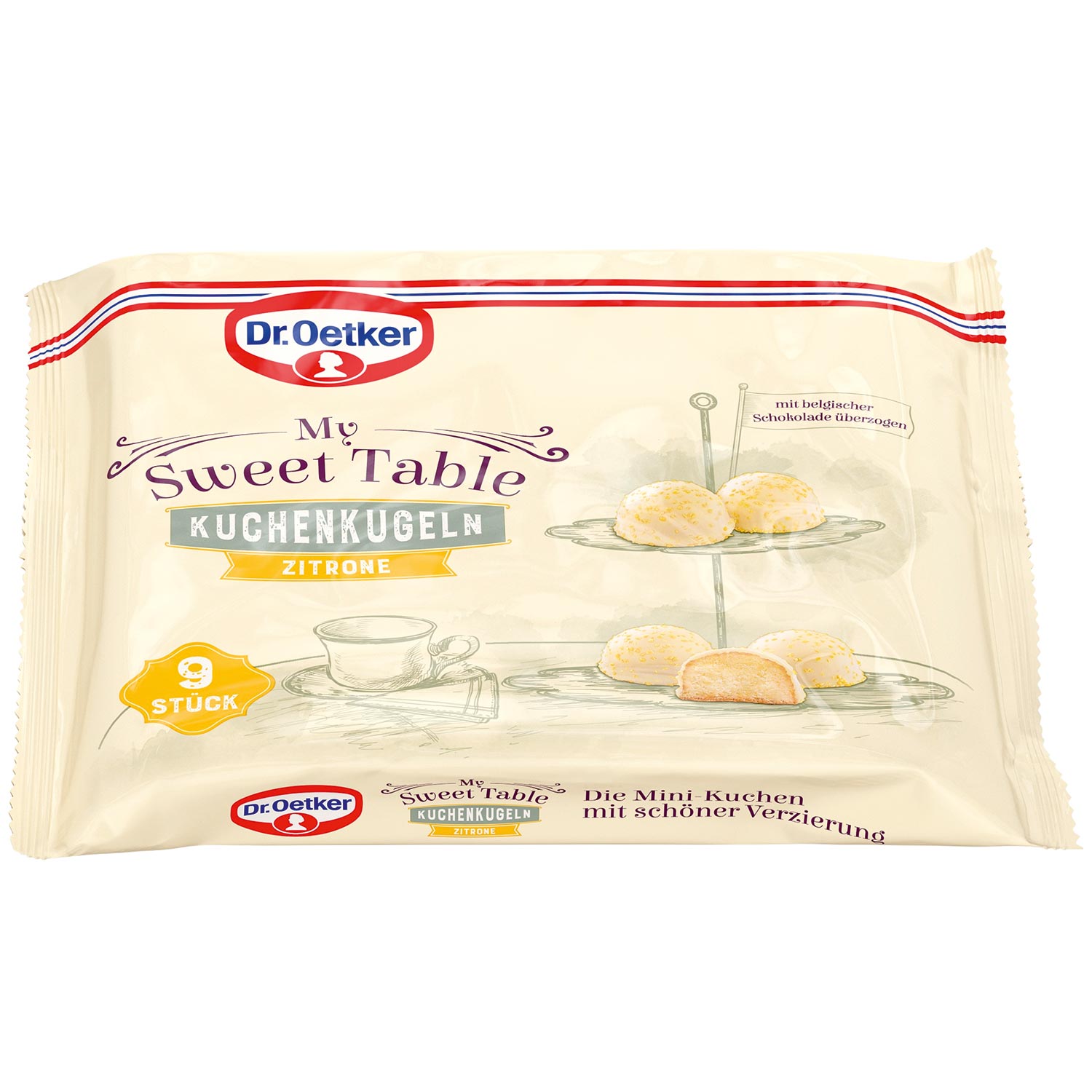 Dr. Oetker My Sweet Table Kuchenkugeln Zitrone 9er