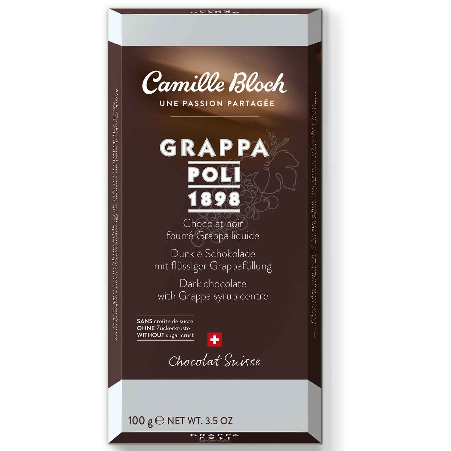 Camille Bloch Grappa Poli 1898 100g
