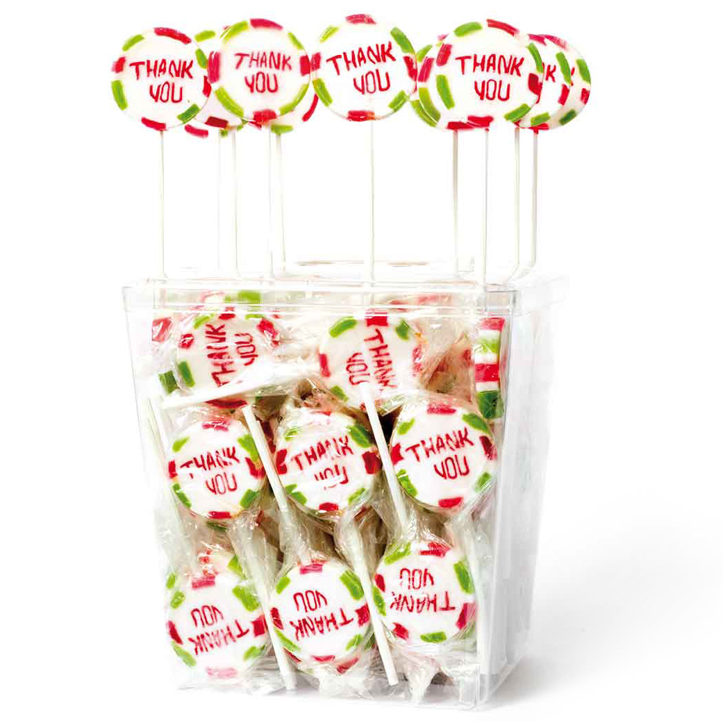Amore Sweets Rocks Love Lolly Thank You 100×10g