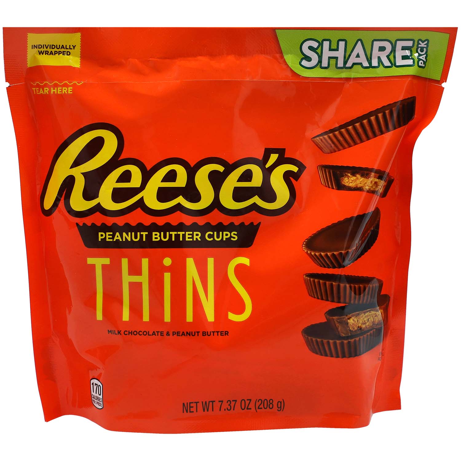 Reese's Peanut Butter Cups Thins 208g