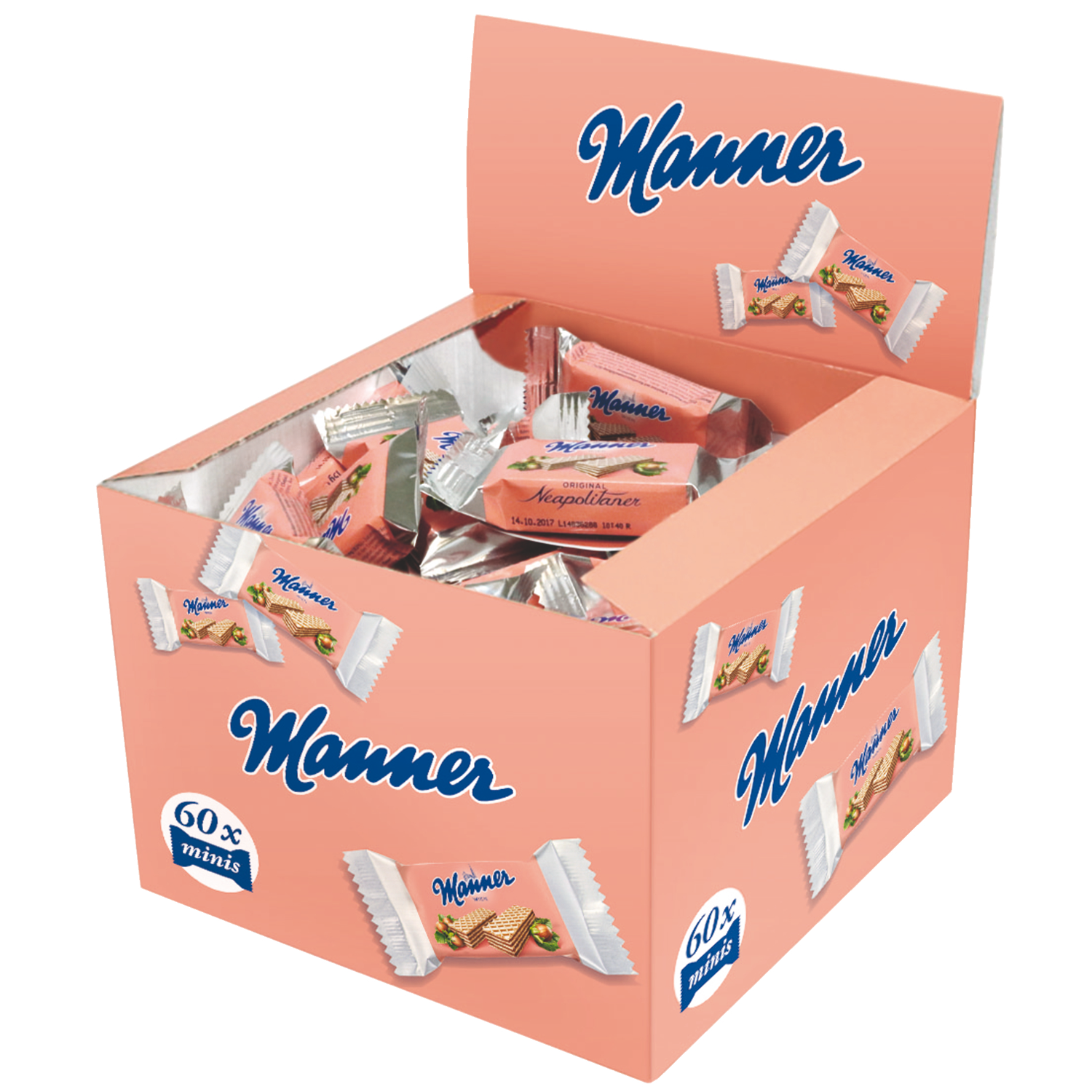Manner Original Neapolitaner Minis 60er