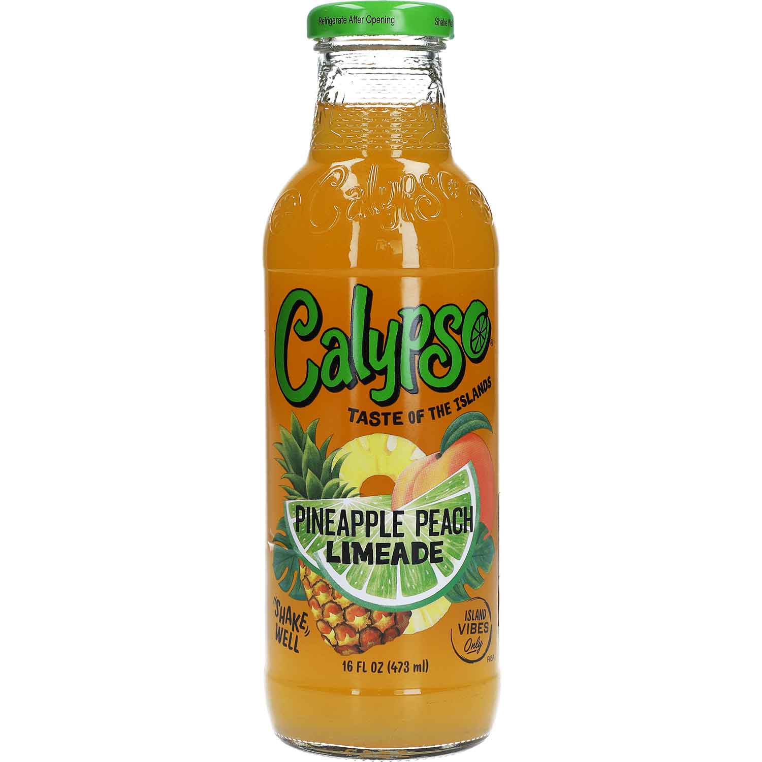 Calypso Pineapple Peach Limeade 473ml