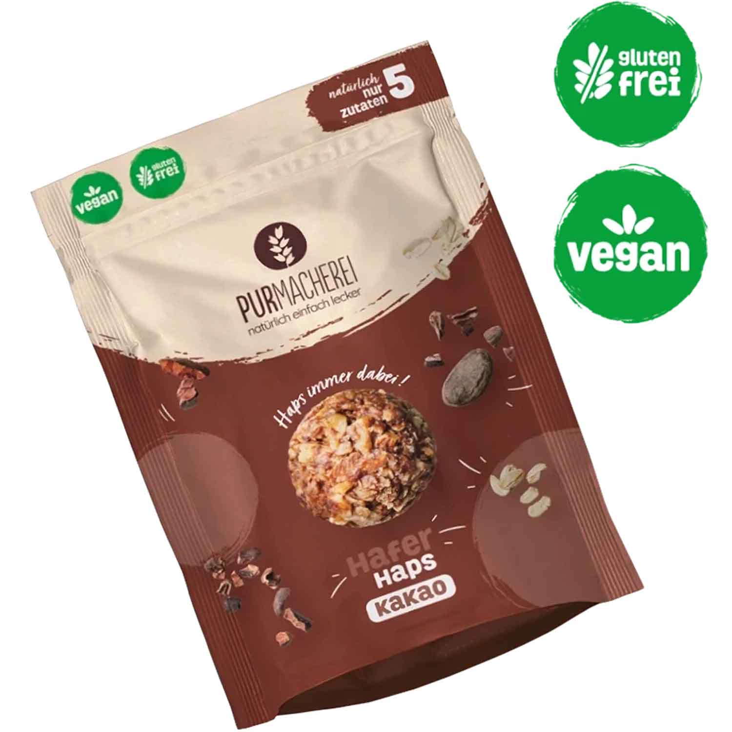 Purmacherei Haferhaps Kakao 50g