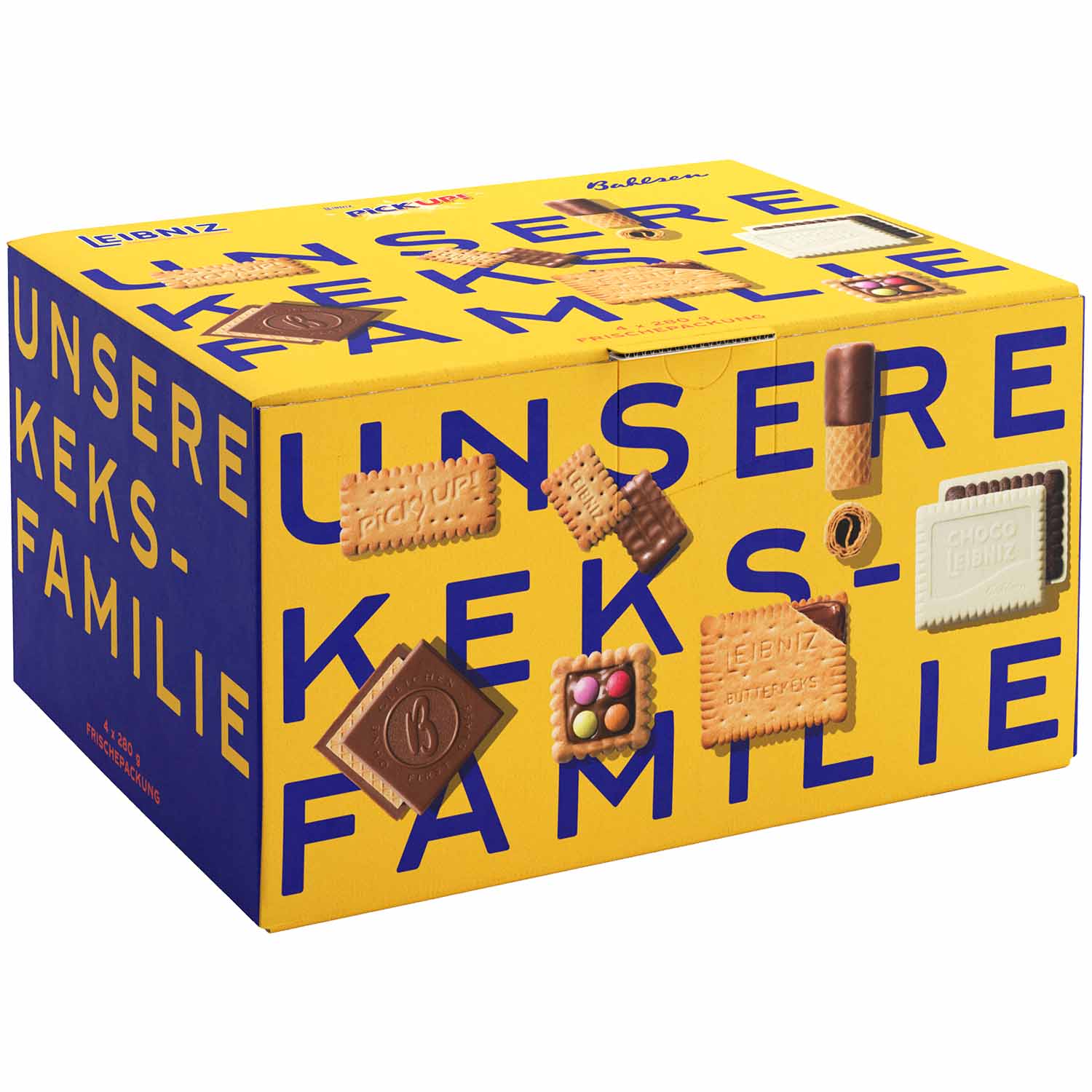 Bahlsen Unsere Keks-Familie 4x280g