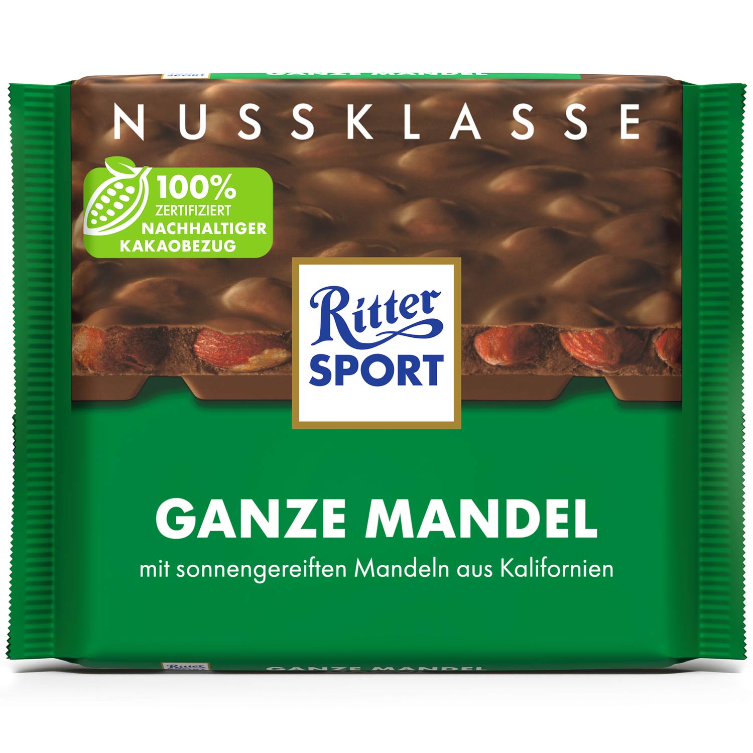 Ritter Sport Nuss-Klasse Ganze Mandel 100g