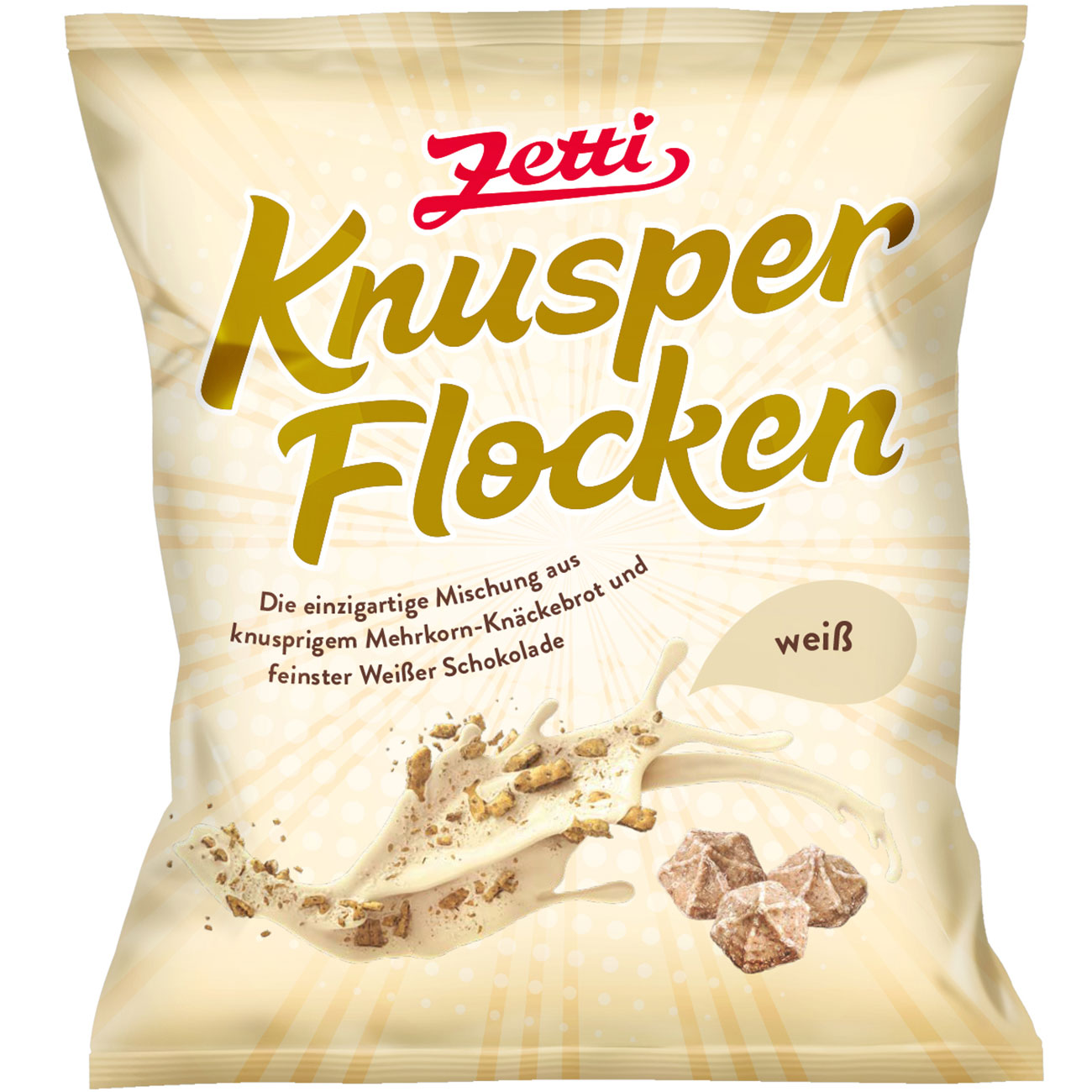 Zetti Knusperflocken weiß 120g