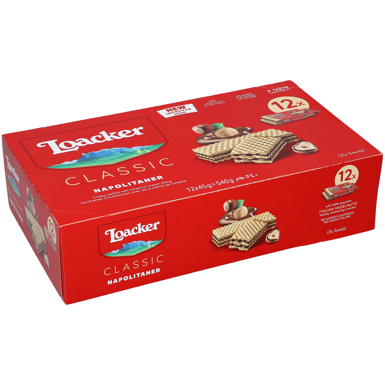 Loacker Classic Napolitaner 12x45g