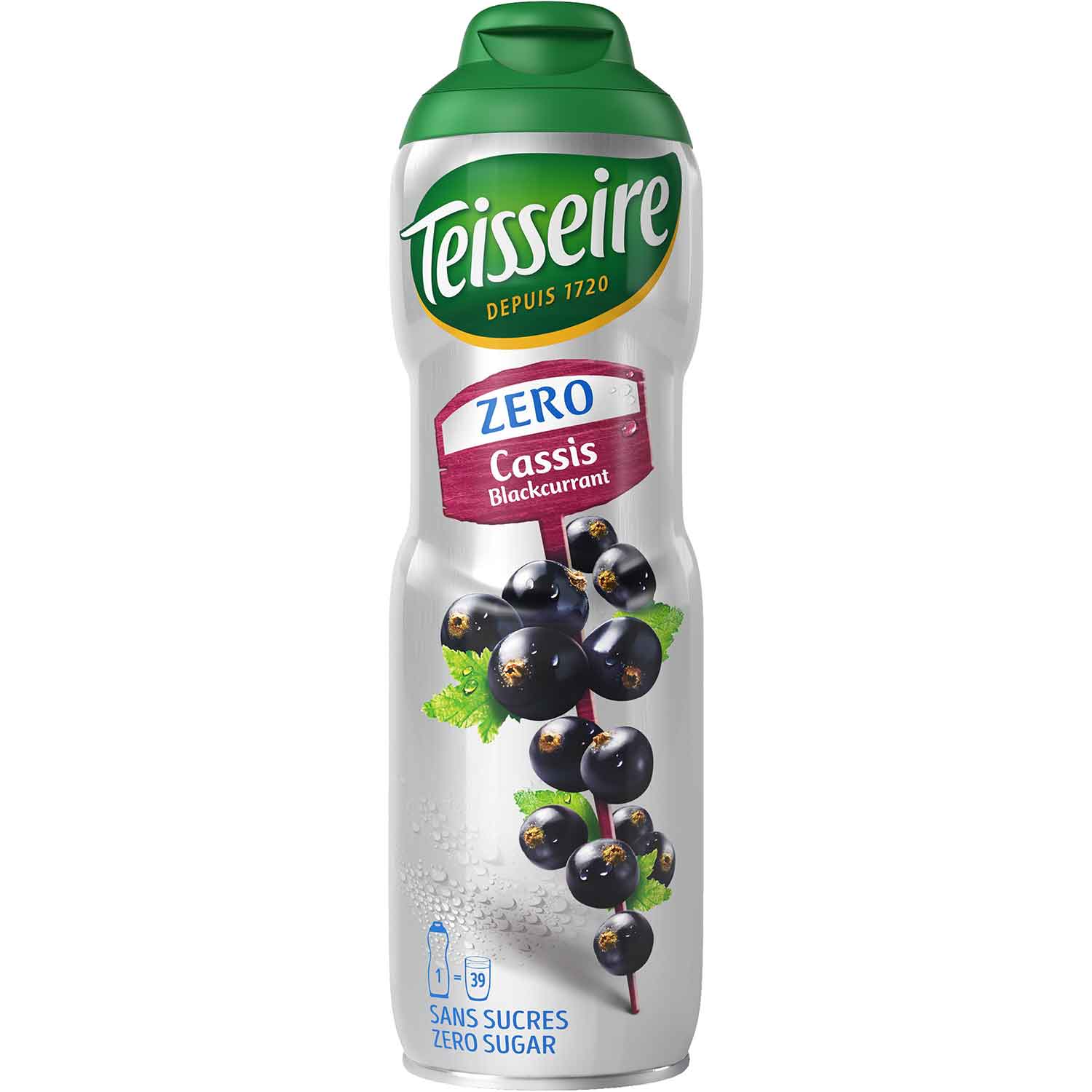 Teisseire Zero Schwarze Johannisbeere 600ml
