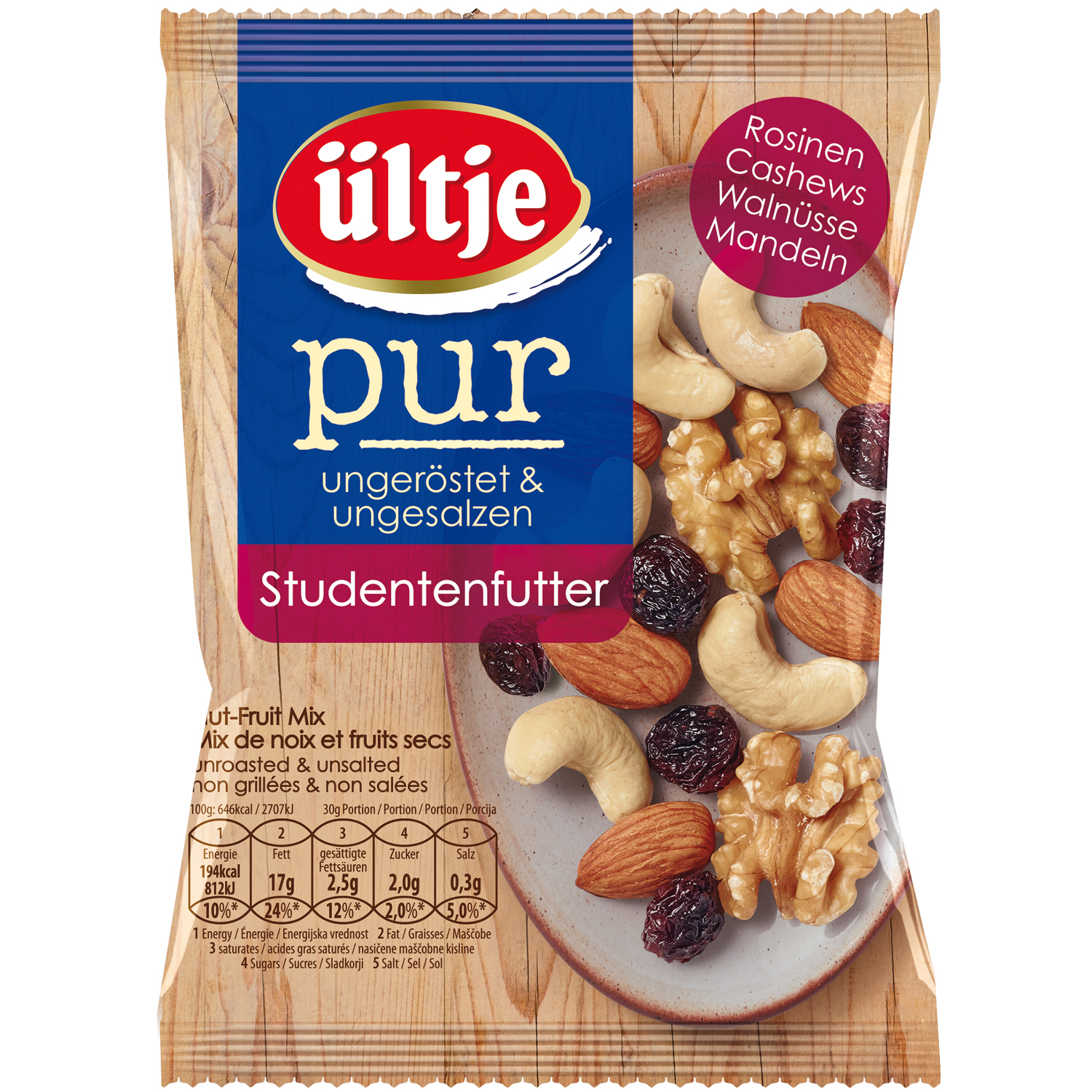 ültje pur Studentenfutter 150g
